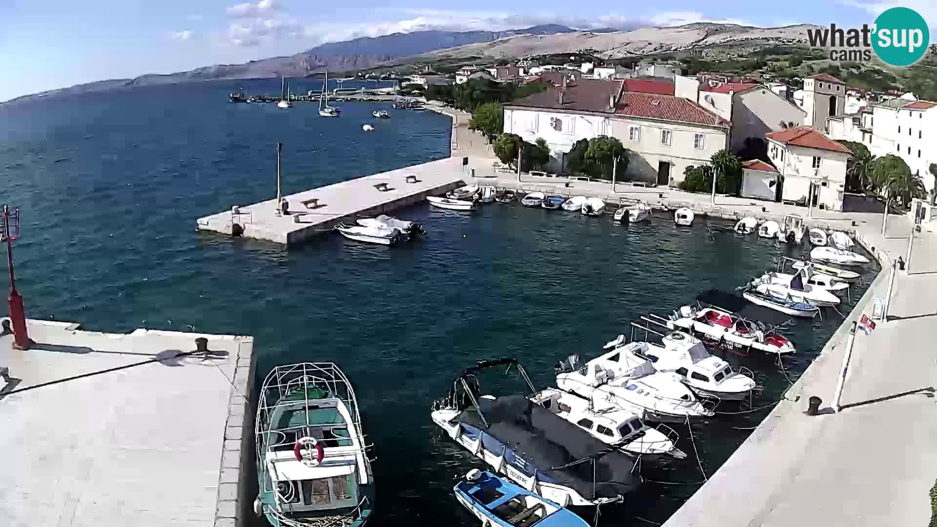 Pag web kamera – gradska marina