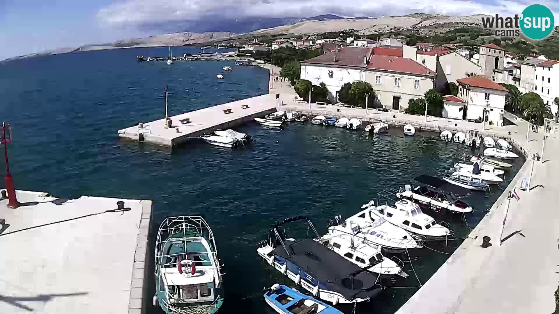 Pag Live webcam – porto turistico