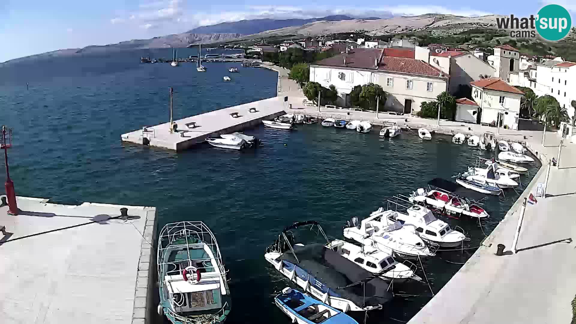 Pag Live webcam – porto turistico