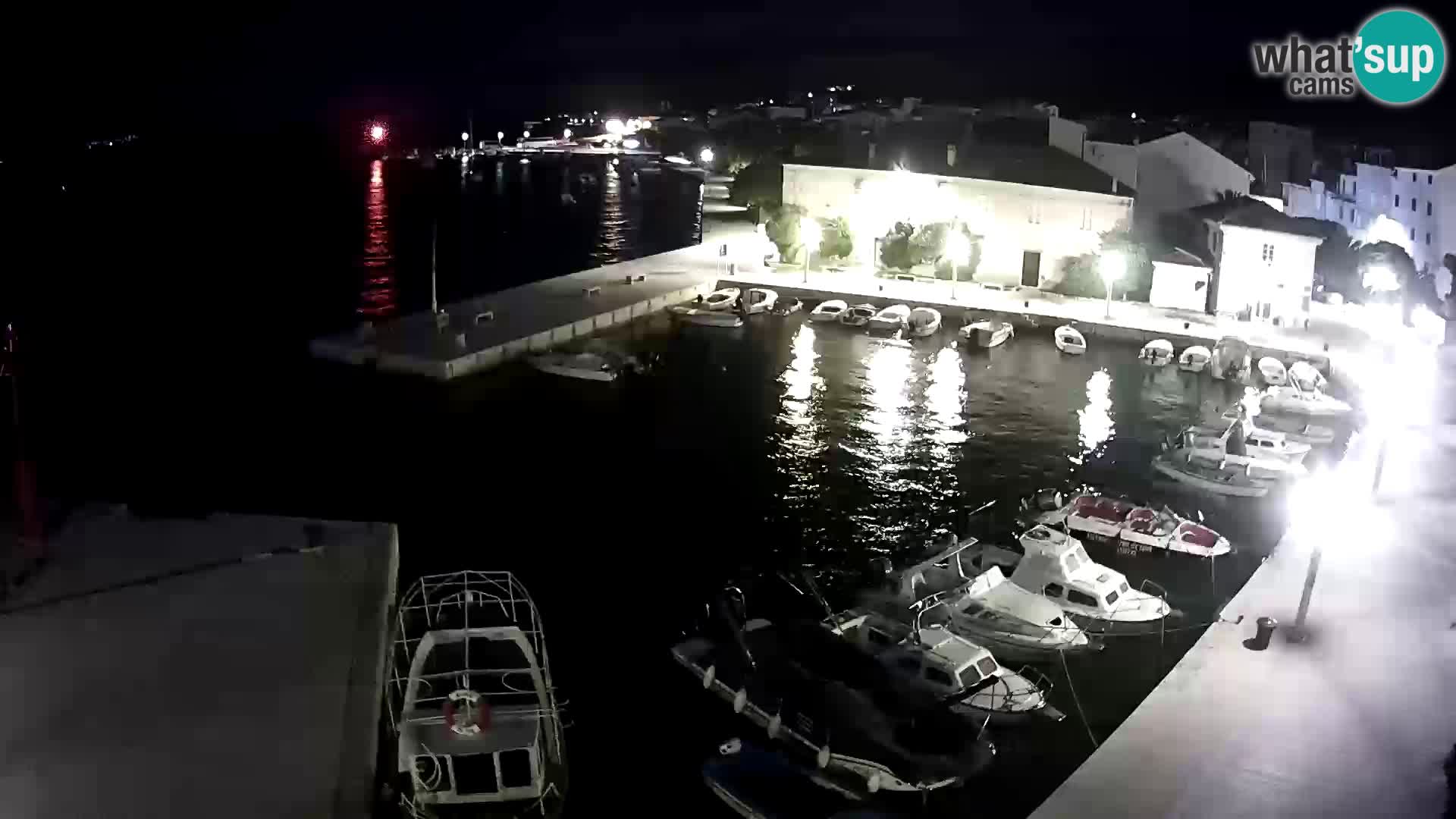 Livecam Pag – Marina de la ville