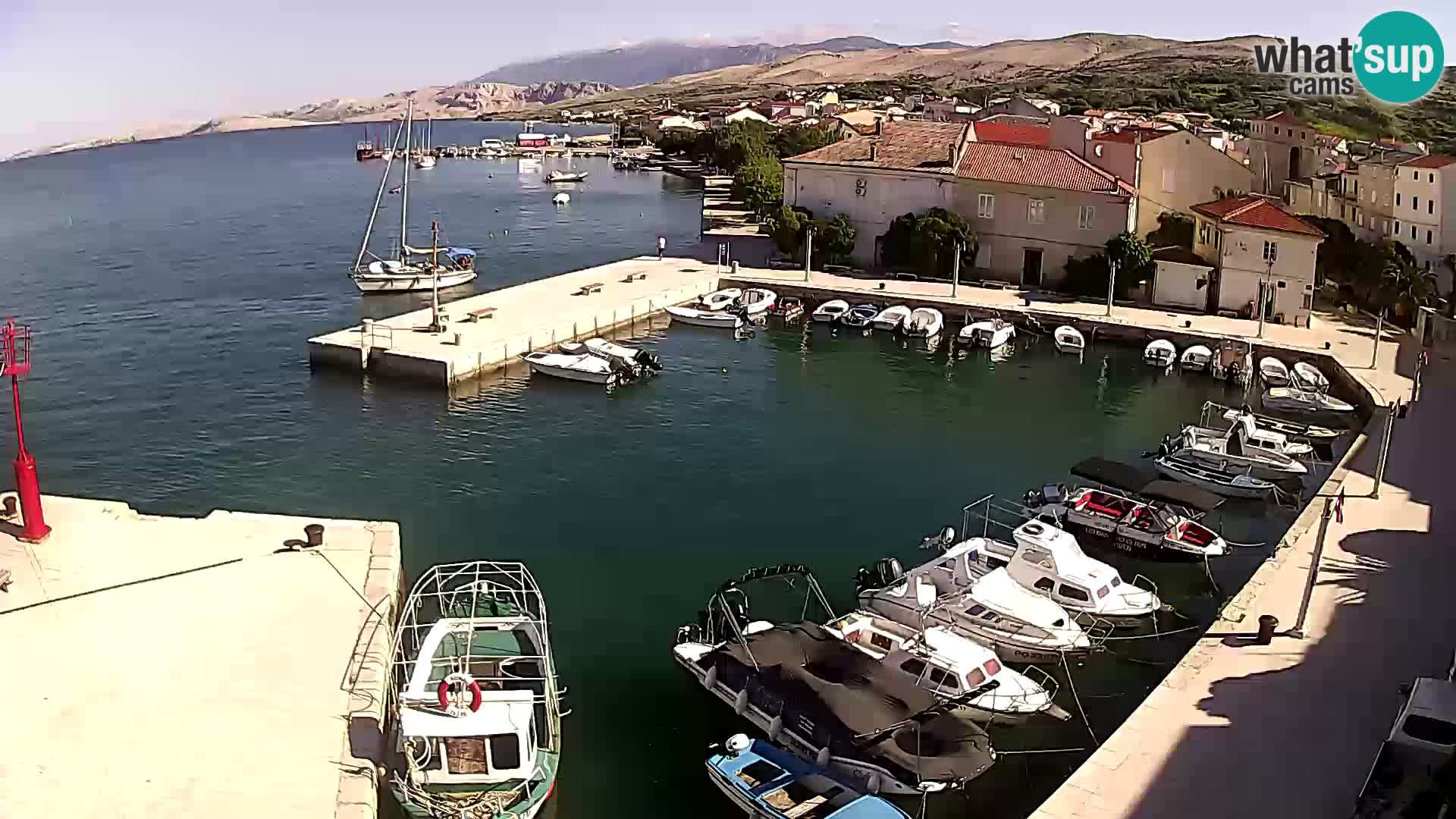 Pag web kamera – gradska marina