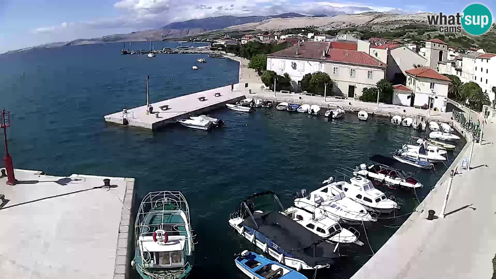 Pag Live webcam – porto turistico