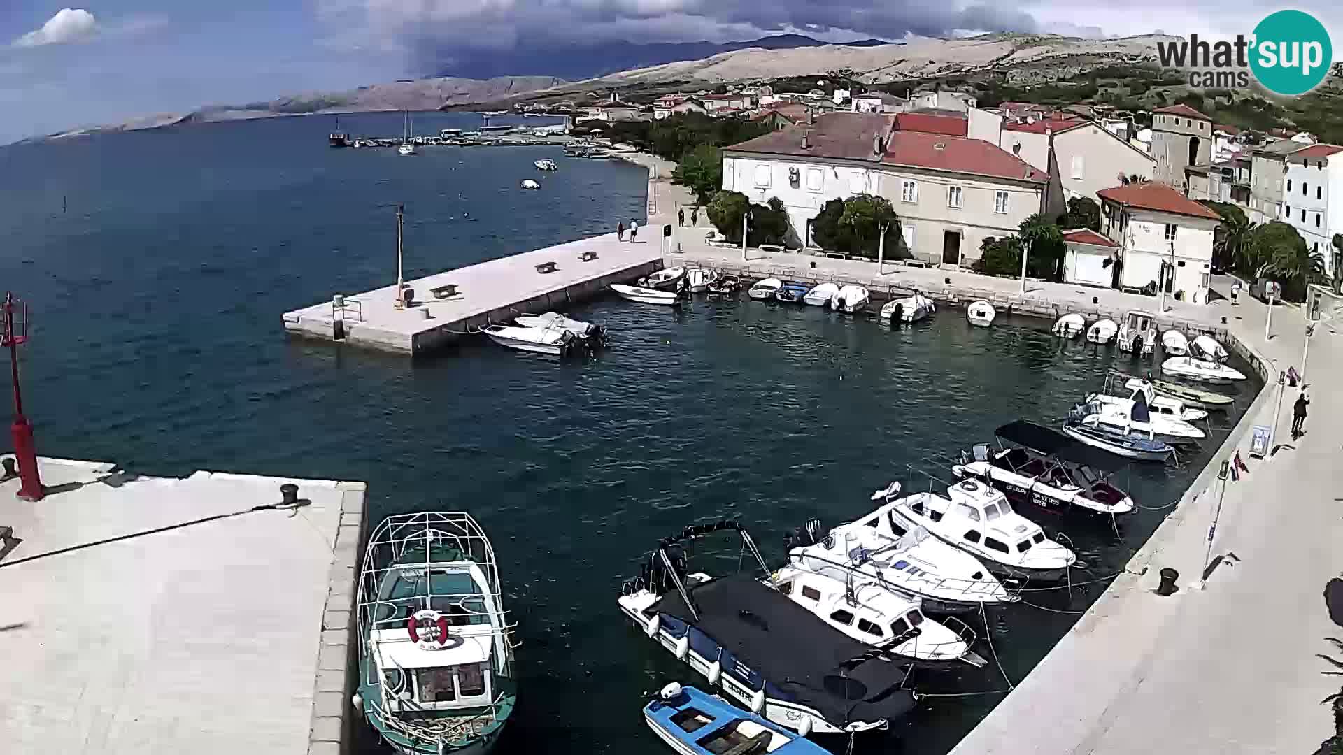 Pag spletna kamera – Mestna marina