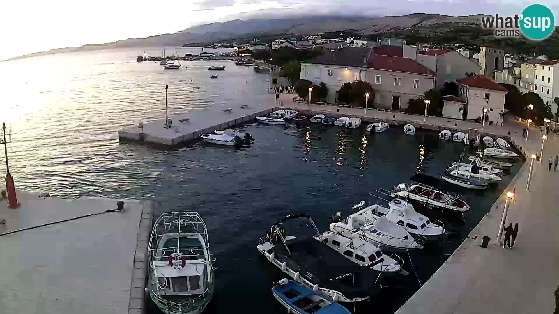 Pag Live webcam – porto turistico