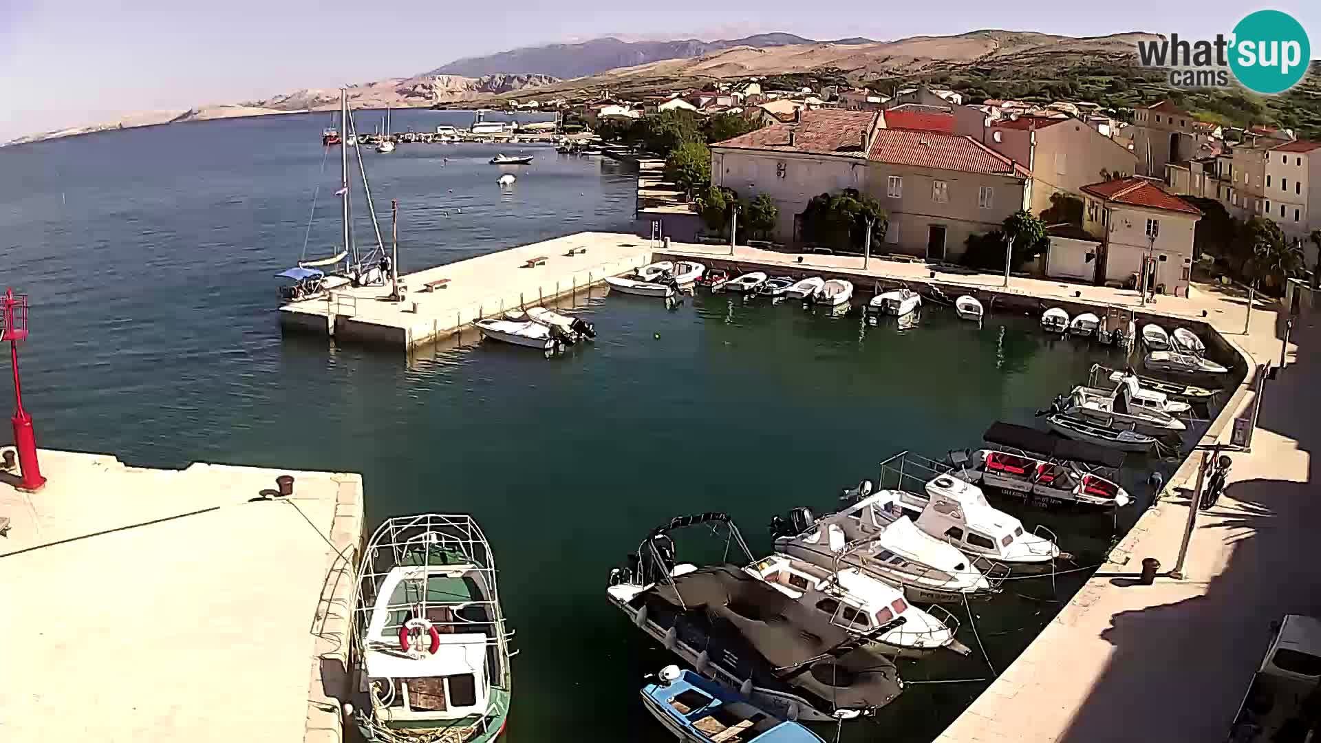Pag web kamera – gradska marina