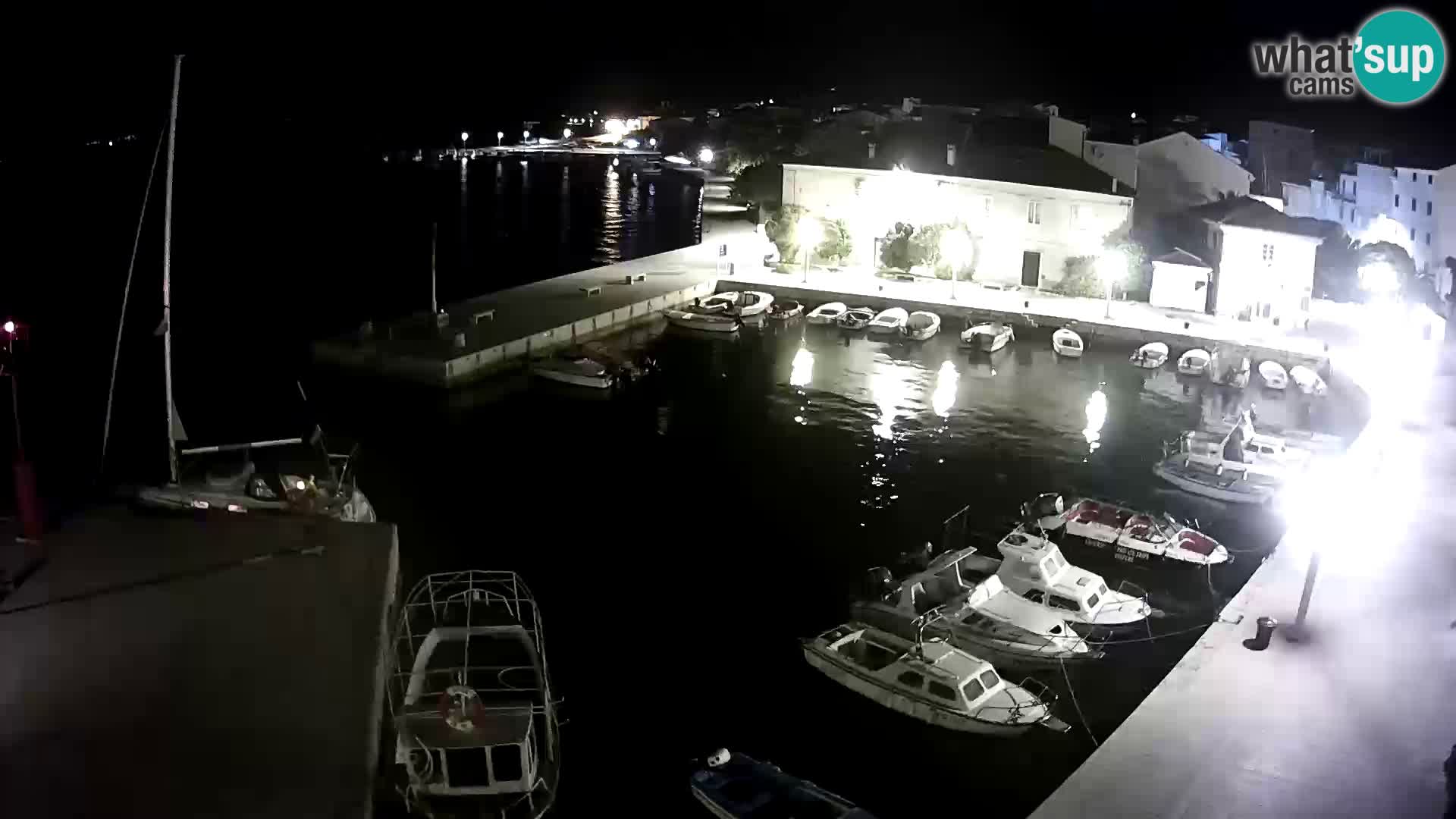 Livecam Pag – Marina de la ville