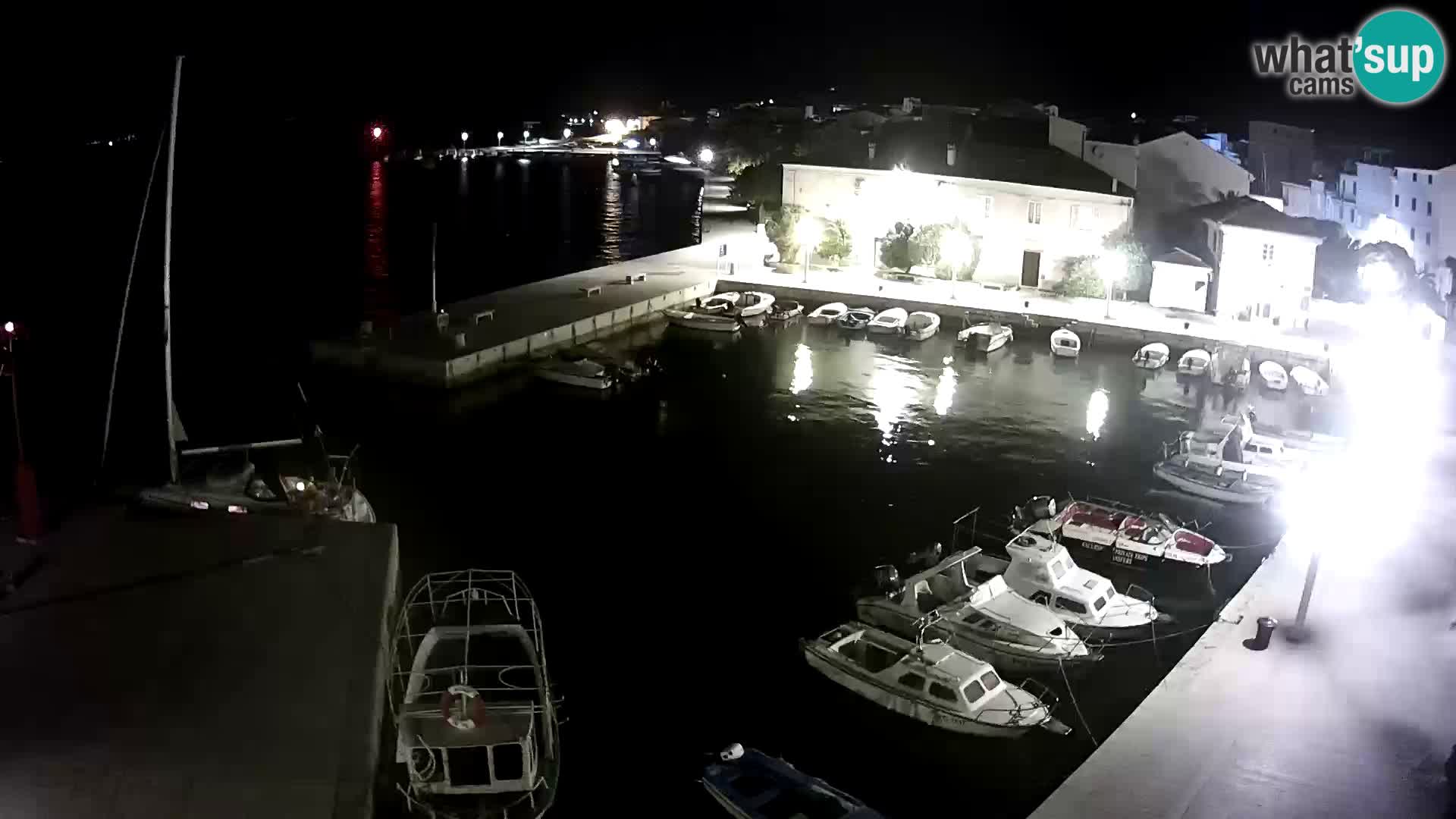 Livecam Pag – Marina de la ville