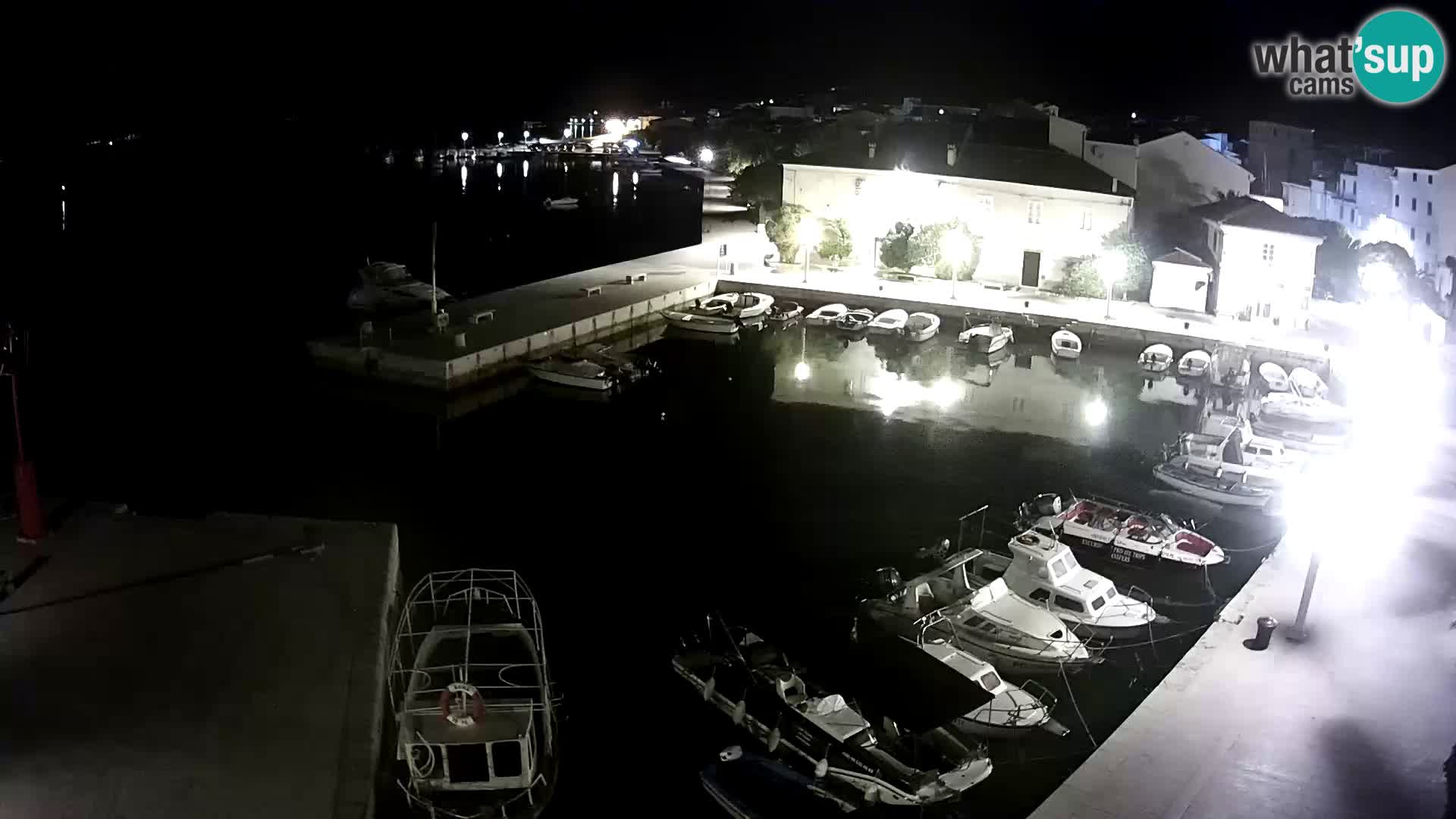 Pag webcam – town marina