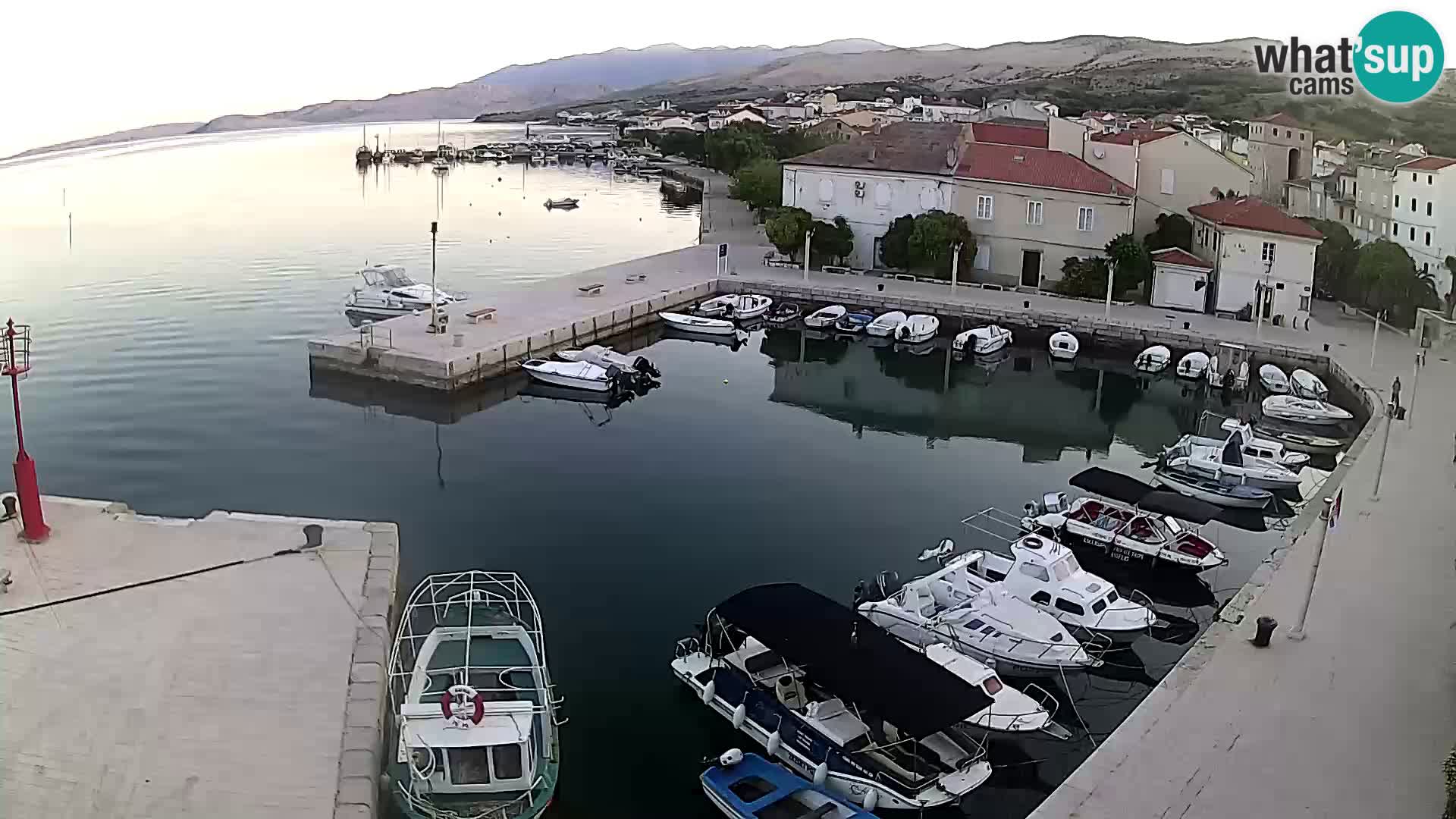 Pag webcam – town marina
