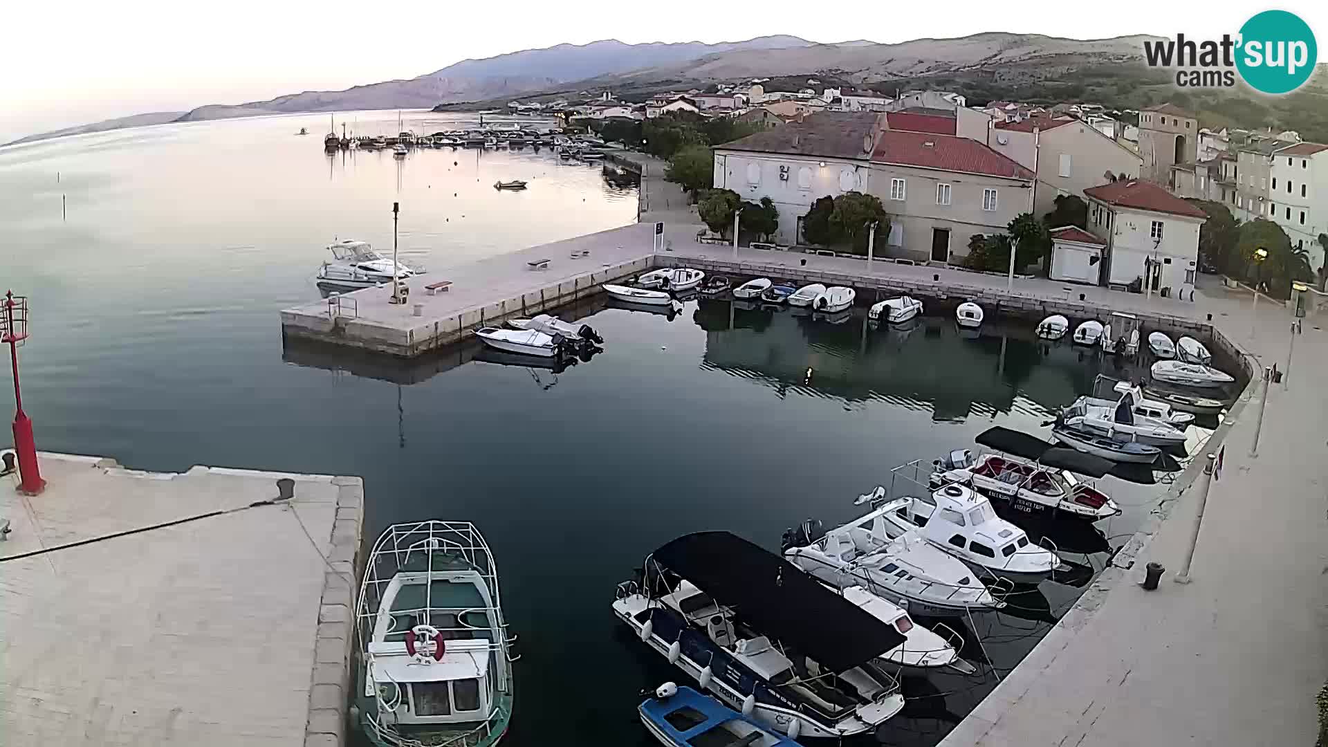 Pag Live webcam – porto turistico