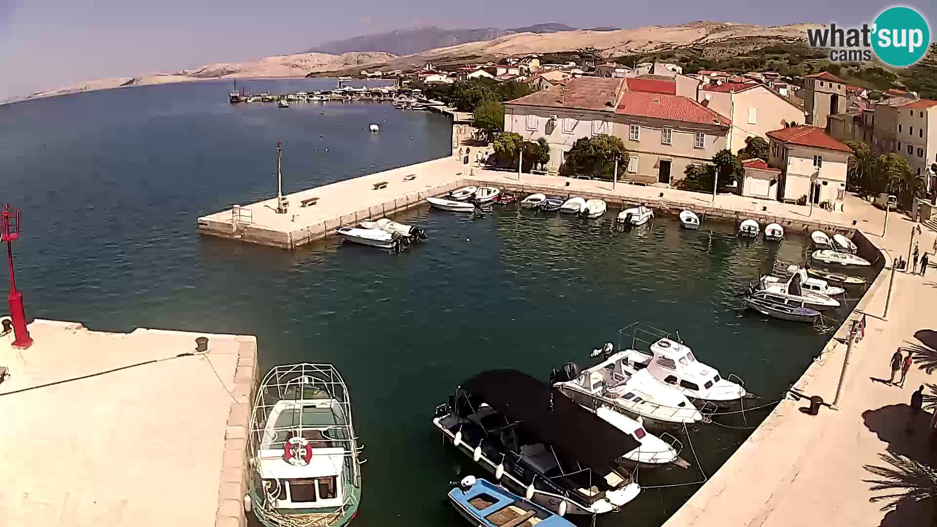 Pag spletna kamera – Mestna marina