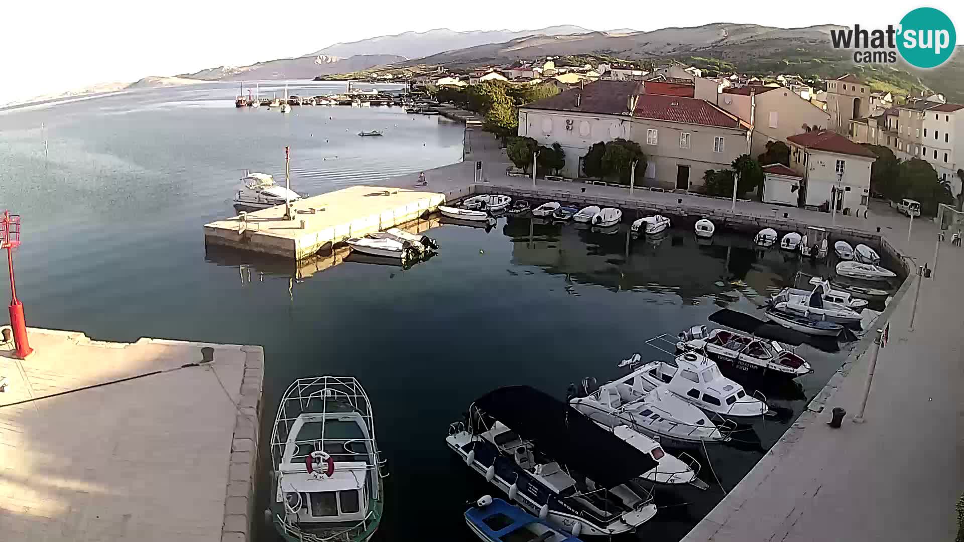 Pag webcam – town marina