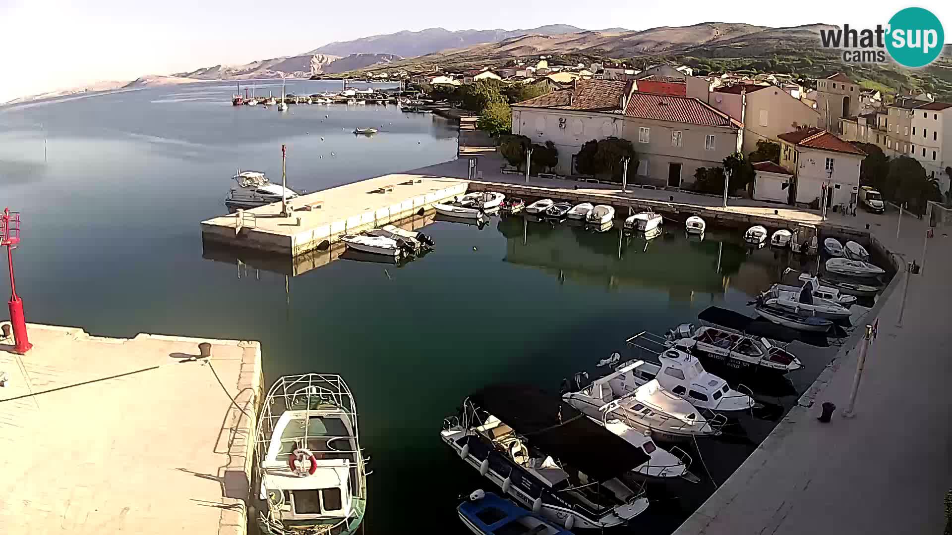 Pag Live webcam – porto turistico