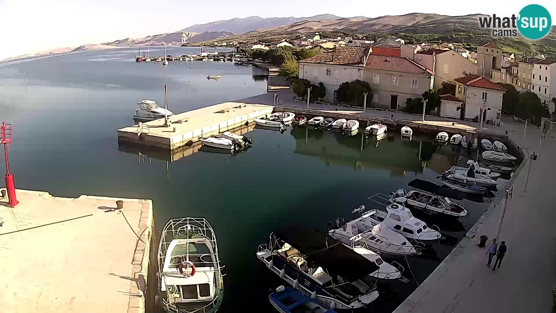 Livecam Pag – Marina de la ville