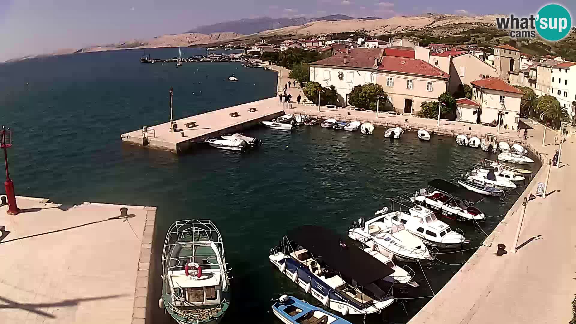 Pag spletna kamera – Mestna marina