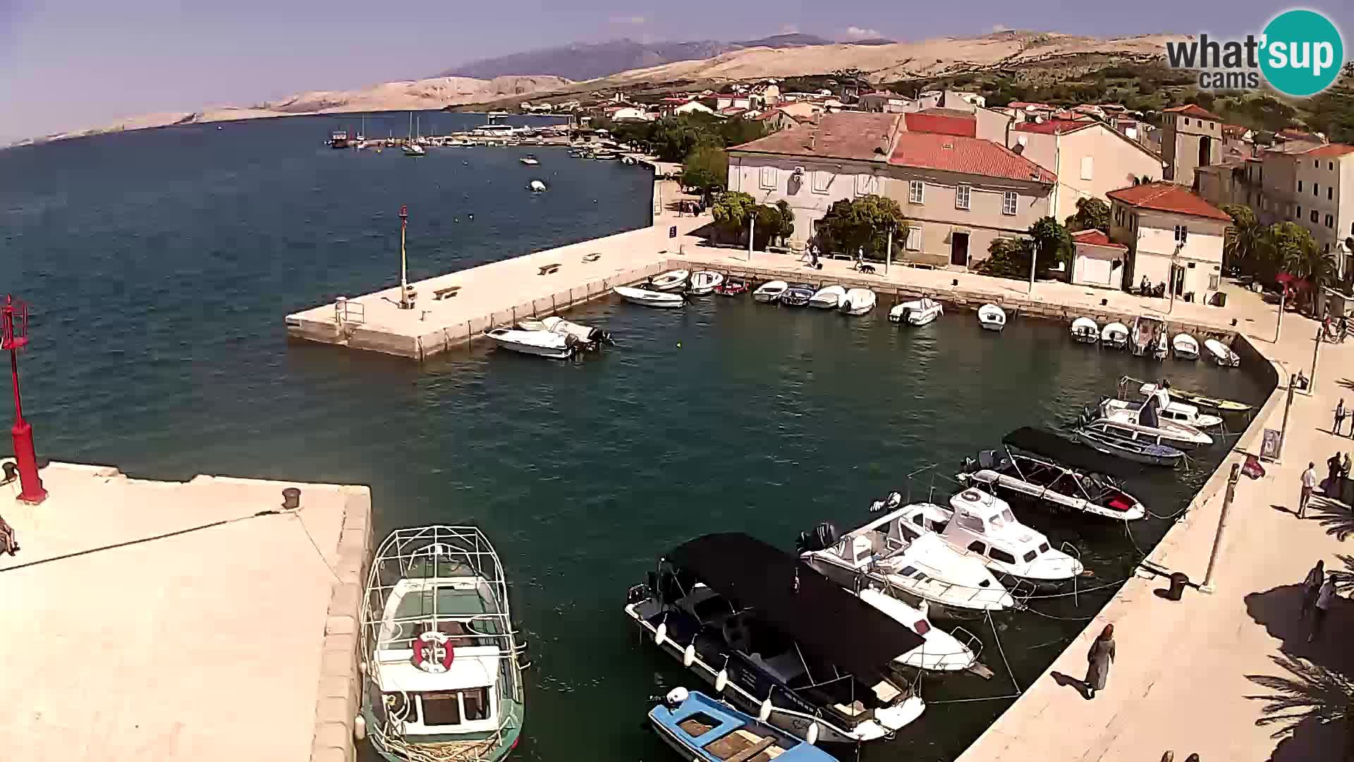 Pag web kamera – gradska marina
