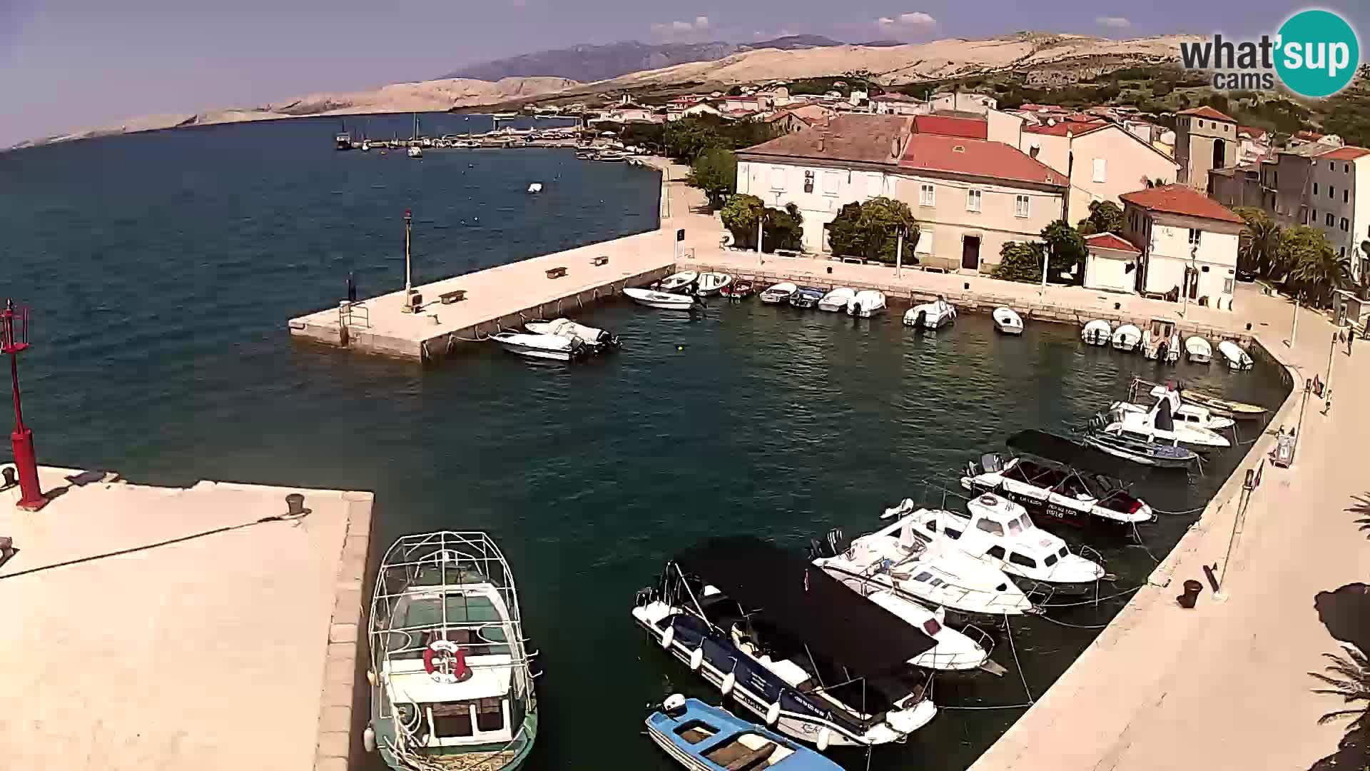 Pag web kamera – gradska marina