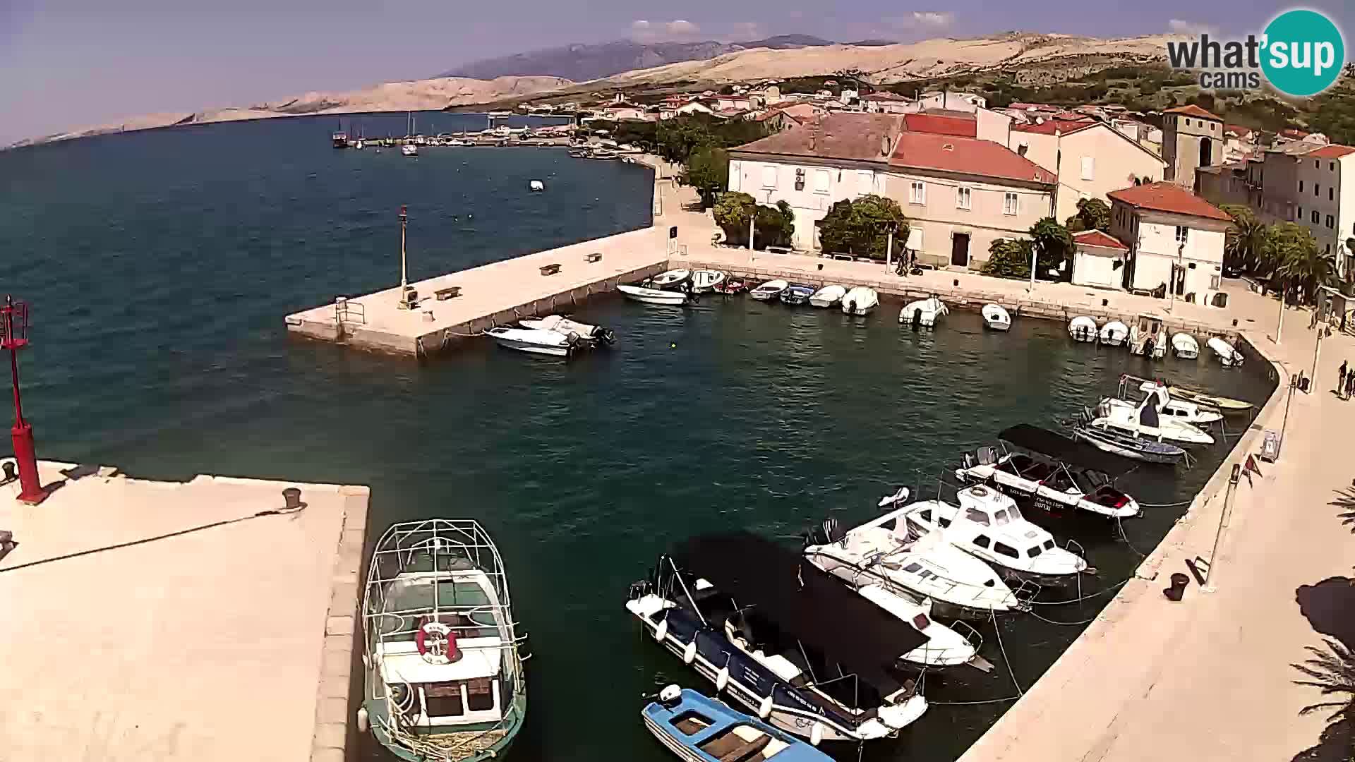 Pag web kamera – gradska marina