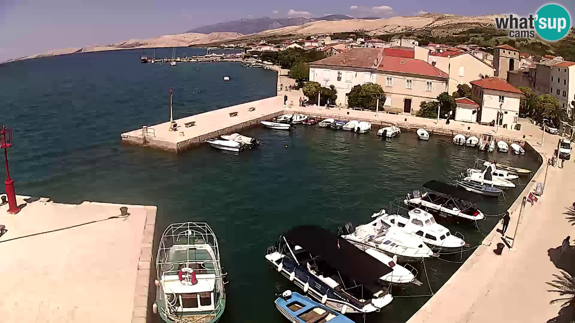 Pag spletna kamera – Mestna marina