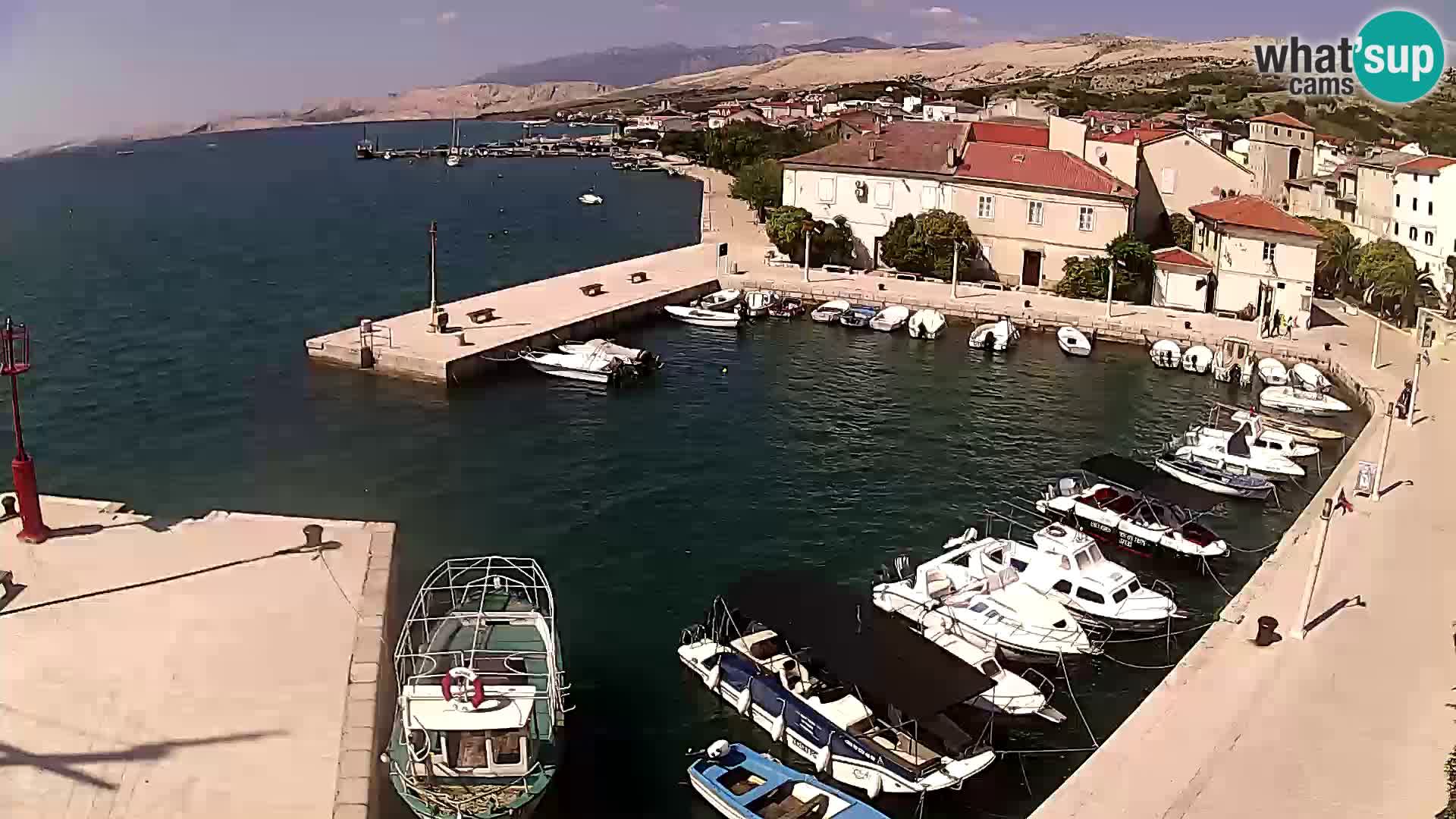 Pag spletna kamera – Mestna marina
