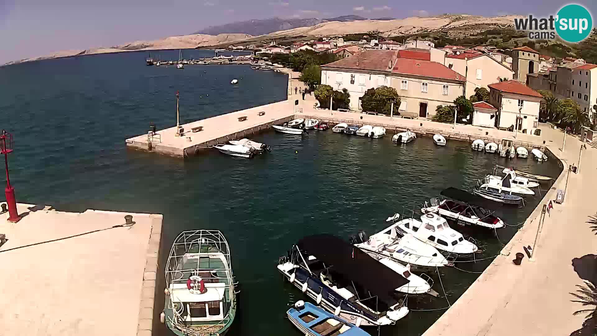Pag web kamera – gradska marina