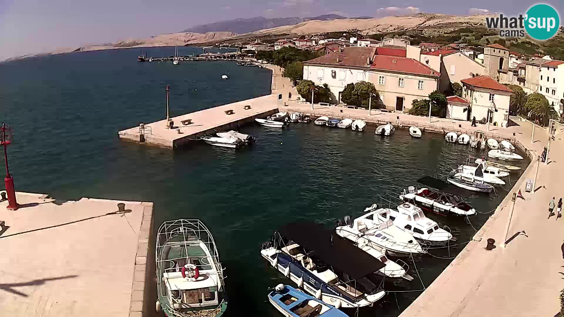 Pag web kamera – gradska marina