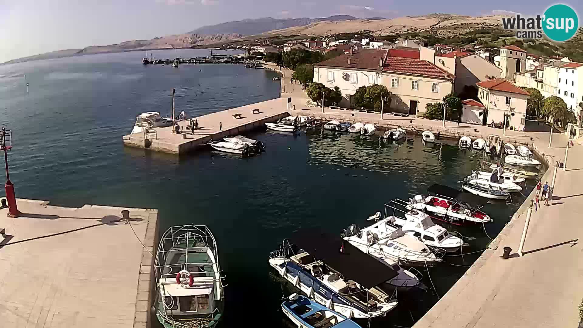 Pag spletna kamera – Mestna marina