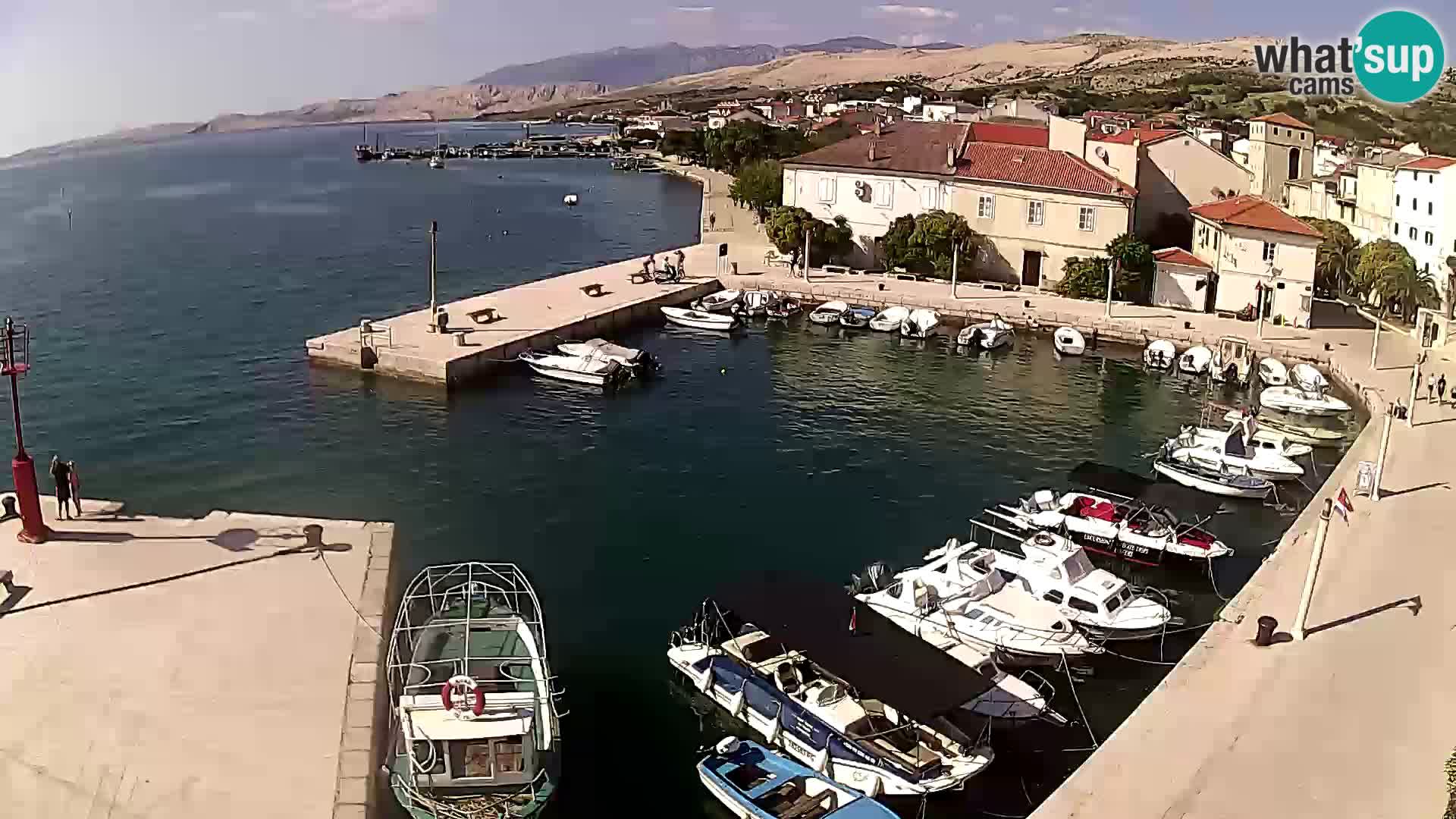 Pag spletna kamera – Mestna marina