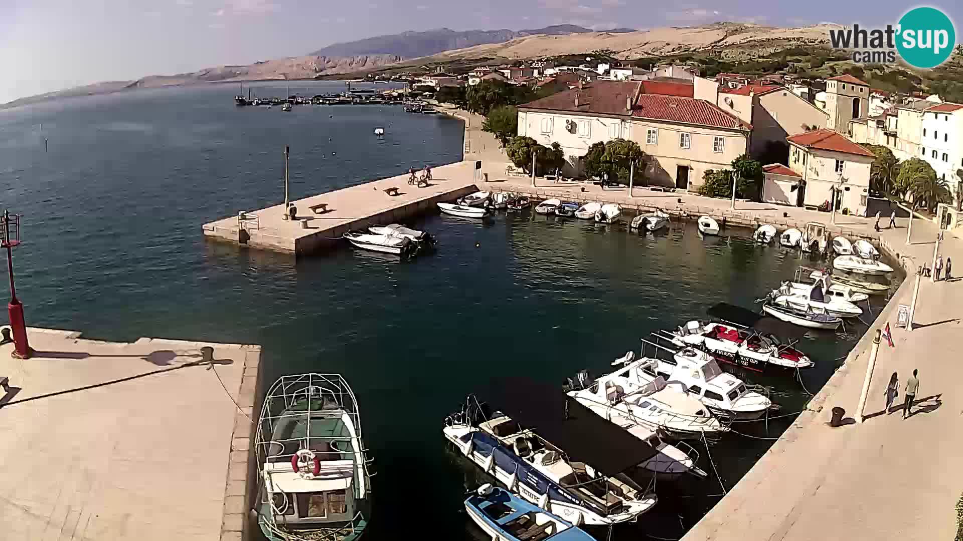 Pag web kamera – gradska marina