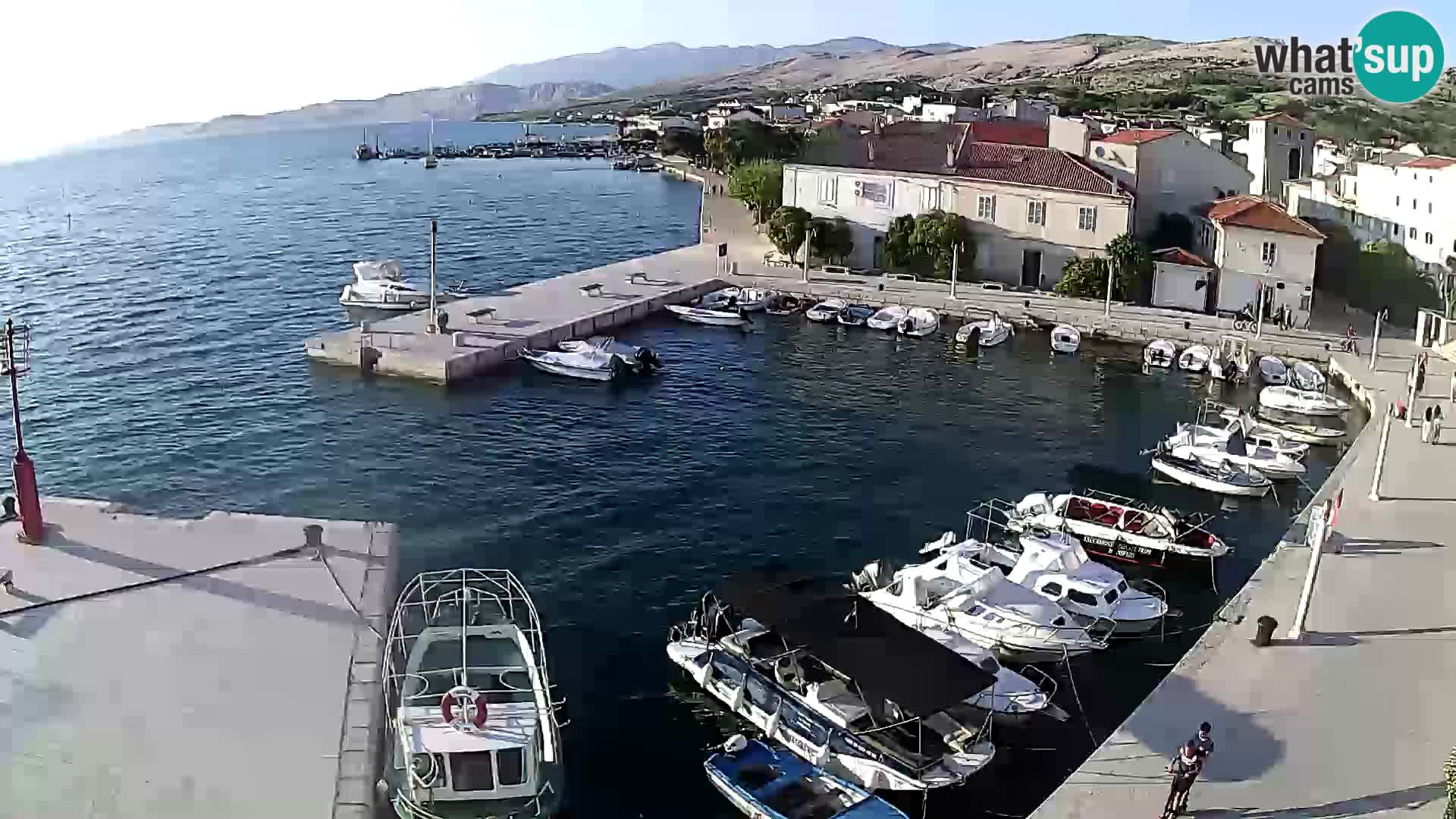 Pag Live webcam – porto turistico