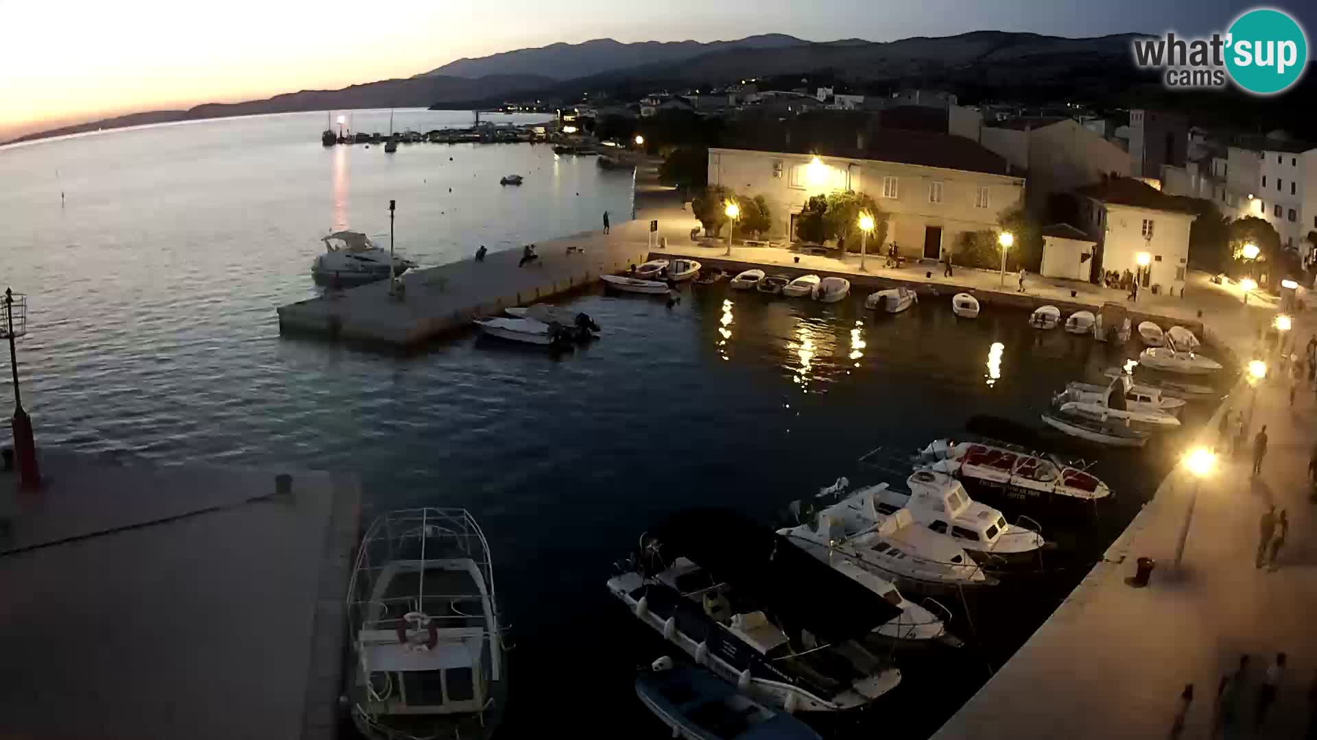Livecam Pag – Marina de la ville