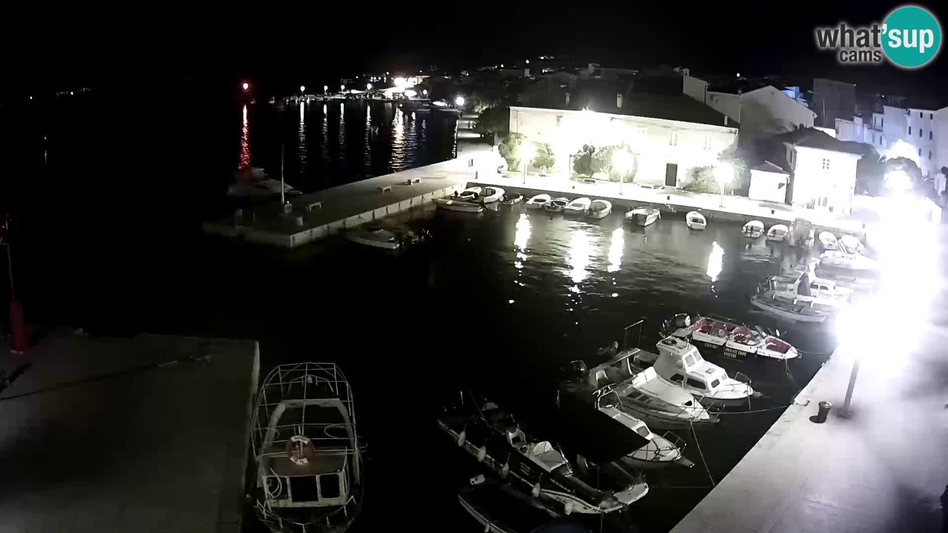 Livecam Pag – Marina de la ville