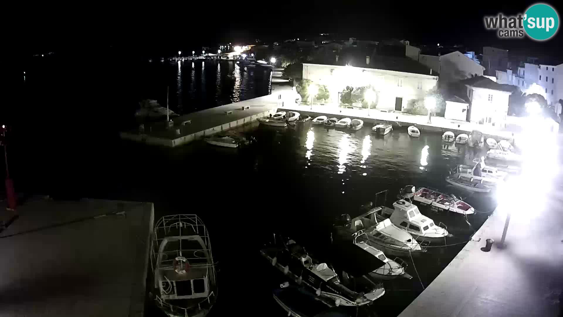 Livecam Pag – Marina de la ville