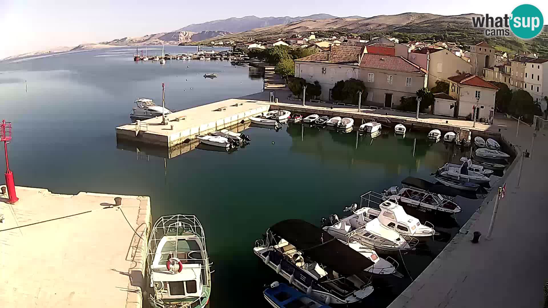 Pag Live webcam – porto turistico