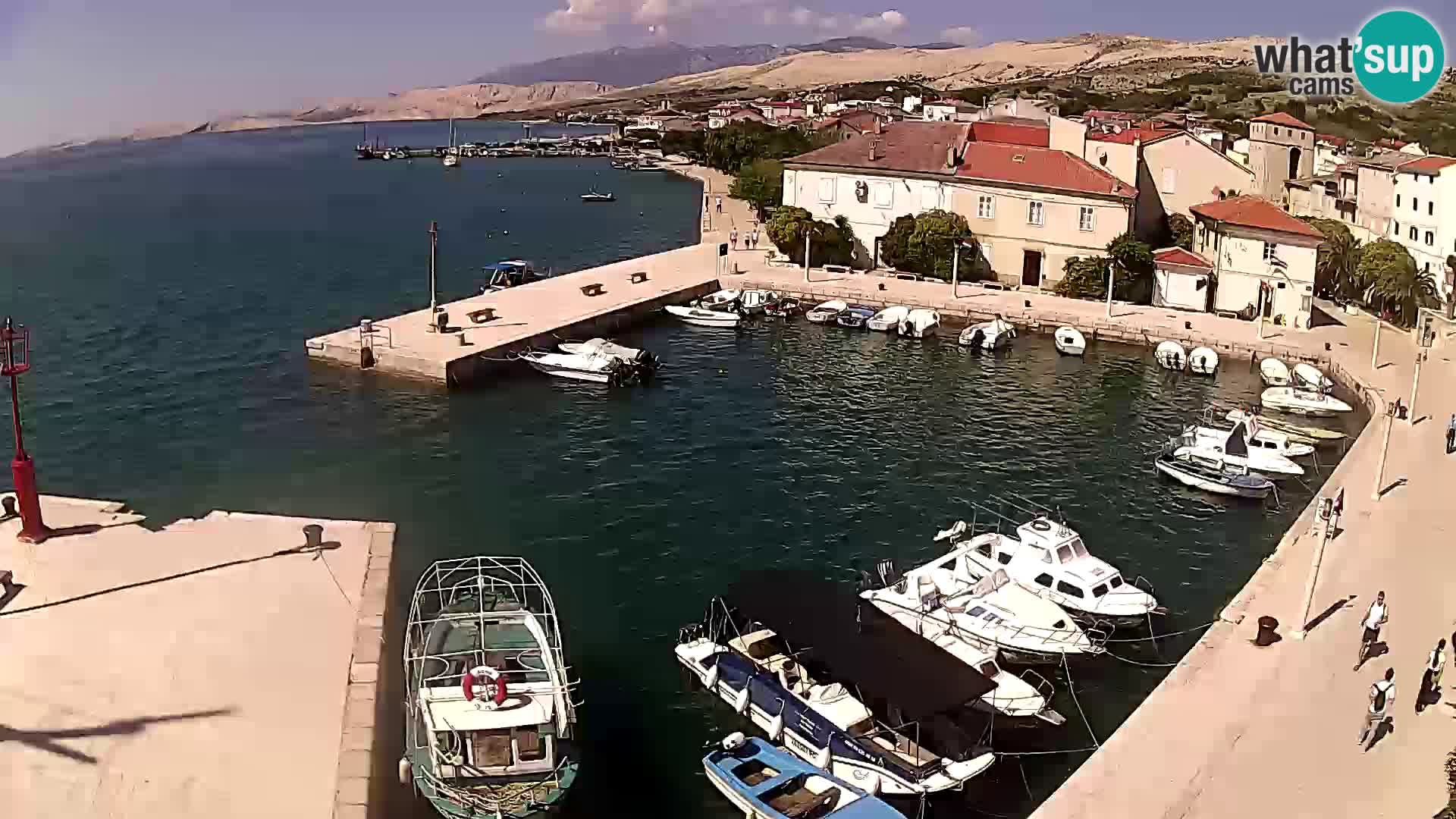 Pag spletna kamera – Mestna marina