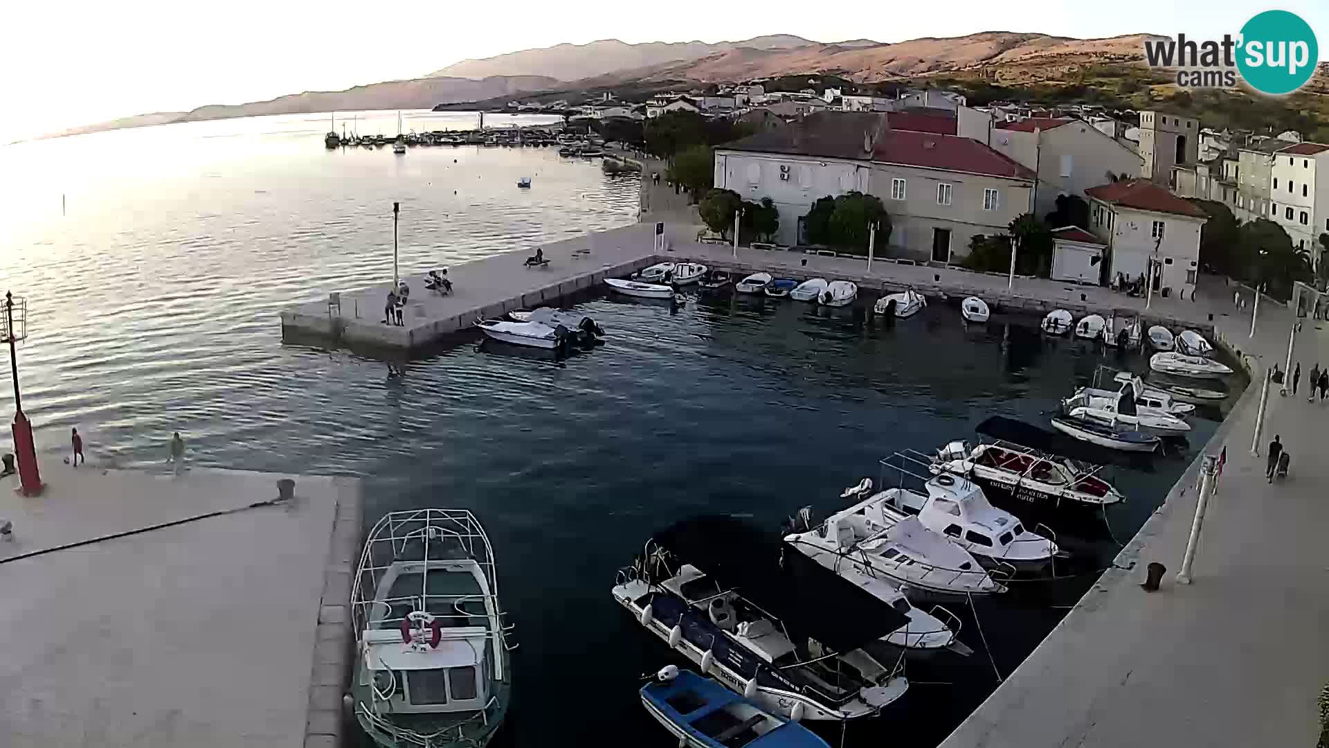 Pag web kamera – gradska marina