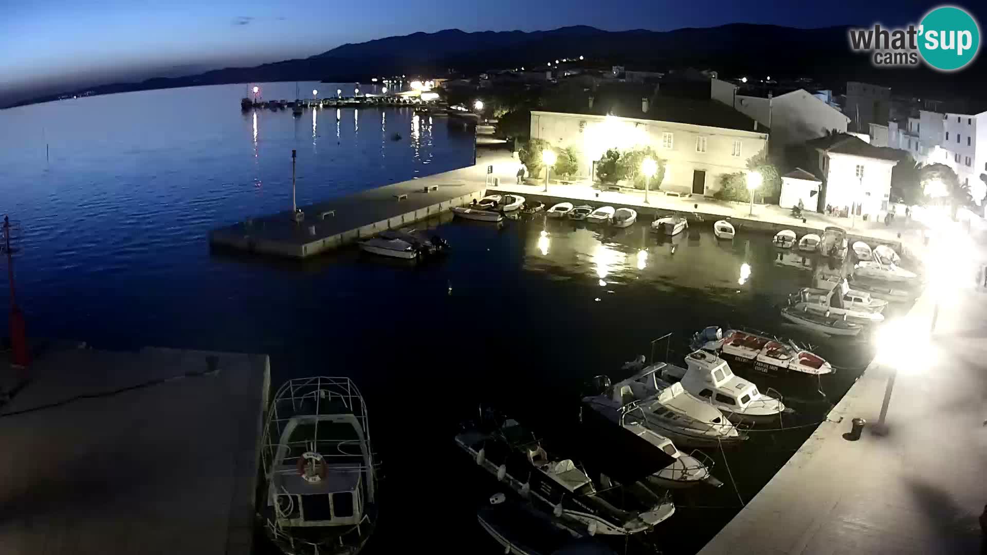 Livecam Pag – Marina de la ville