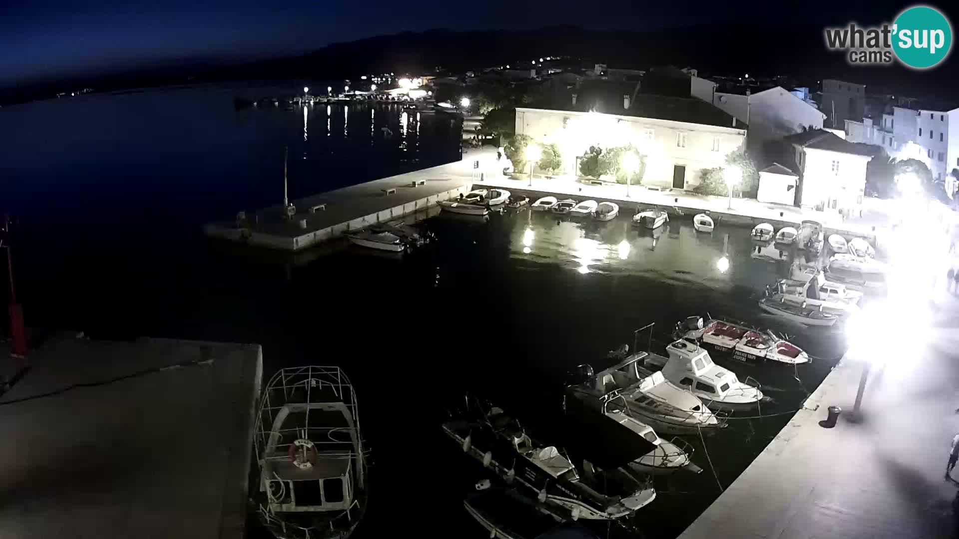 Pag webcam – town marina