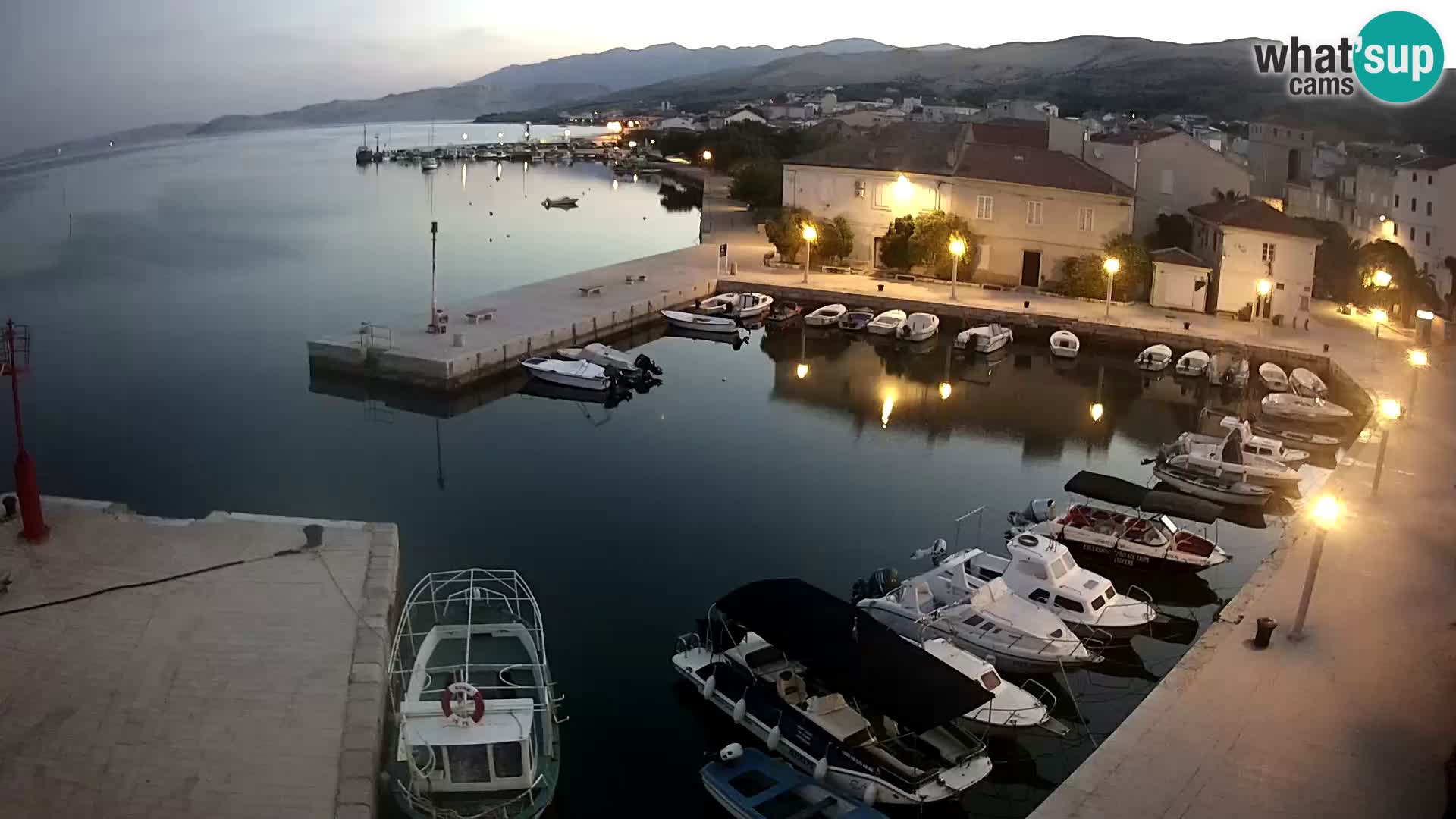 Pag web kamera – gradska marina
