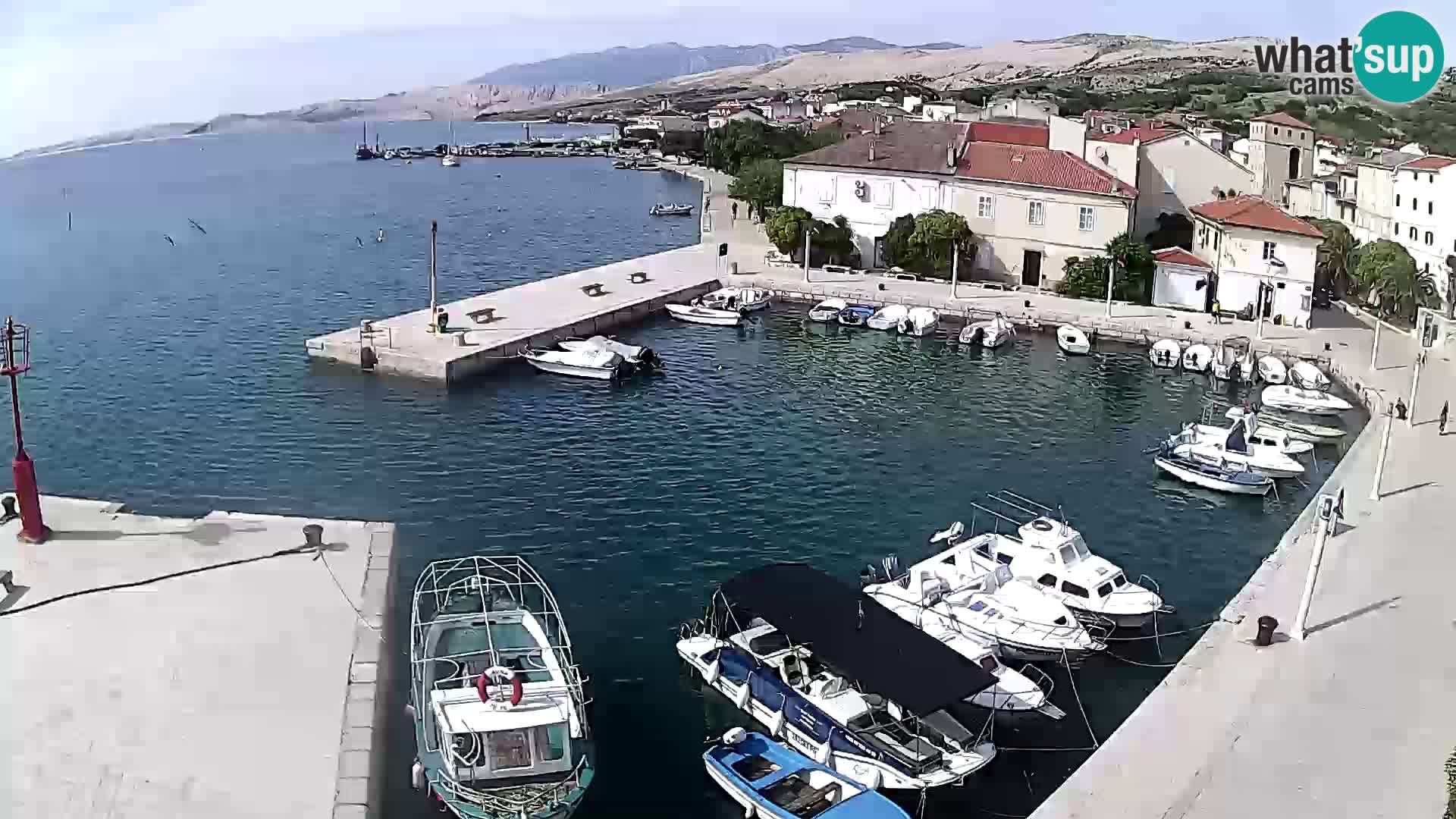 Pag spletna kamera – Mestna marina
