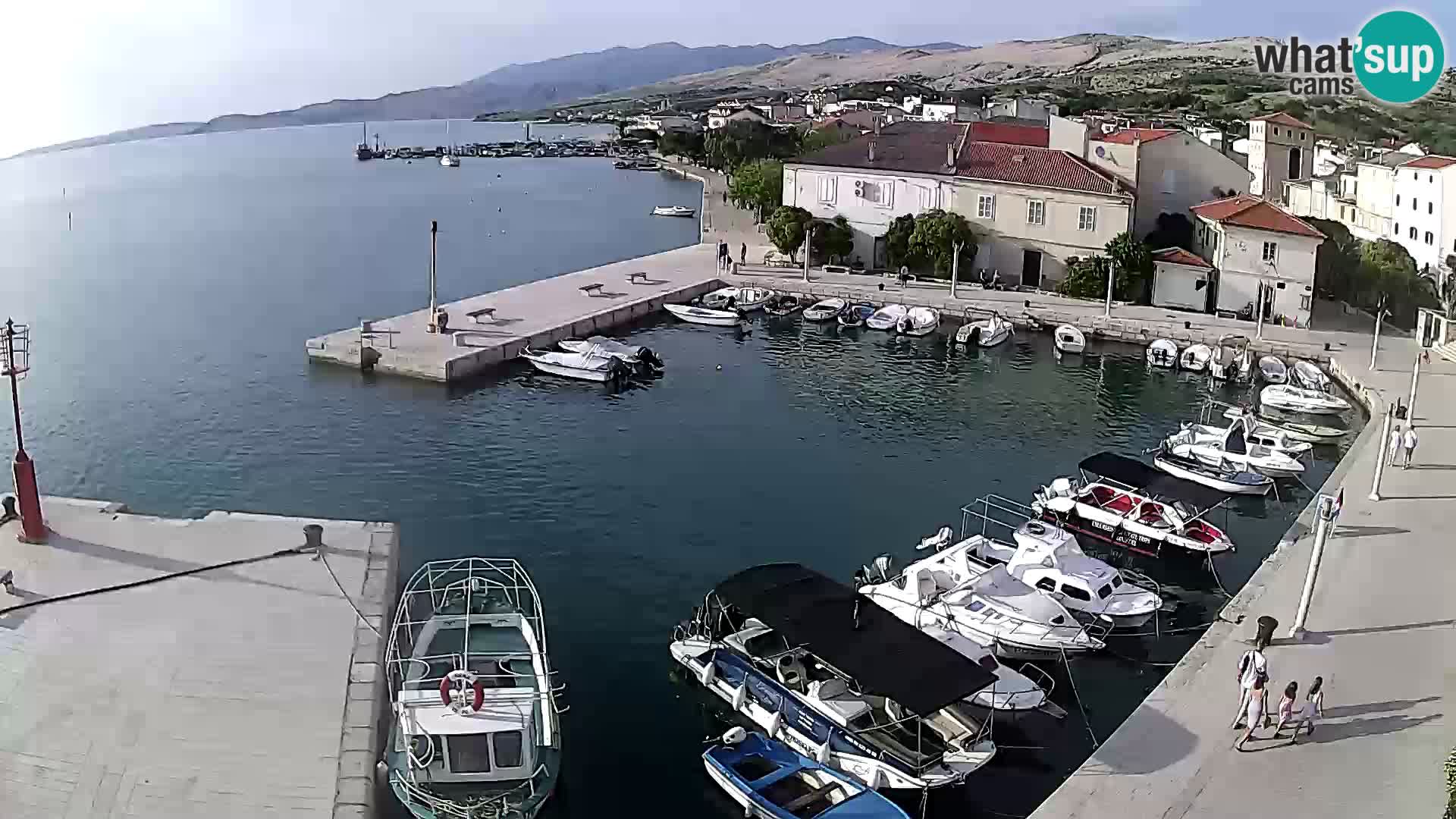Pag Live webcam – porto turistico