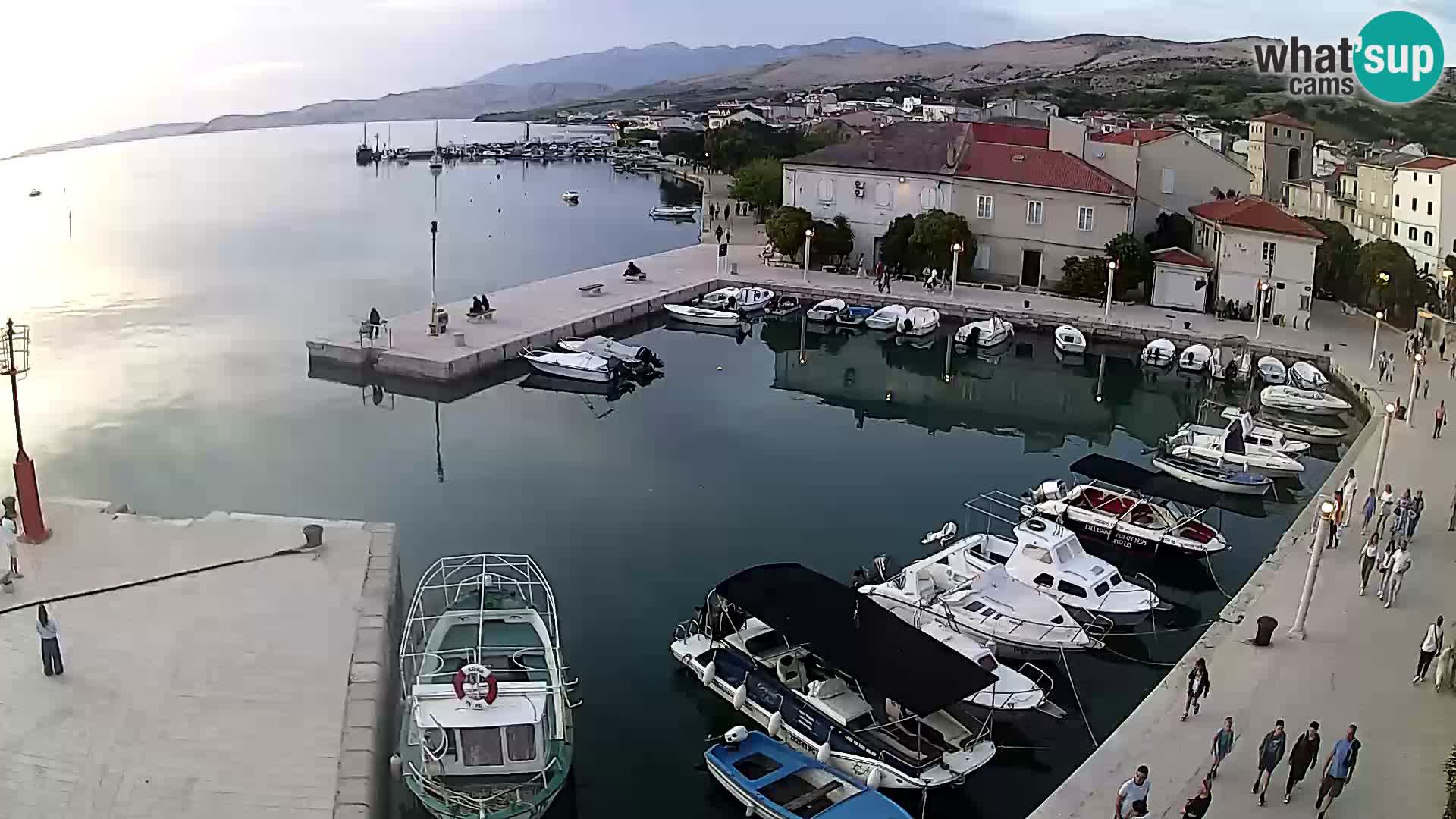 Pag spletna kamera – Mestna marina
