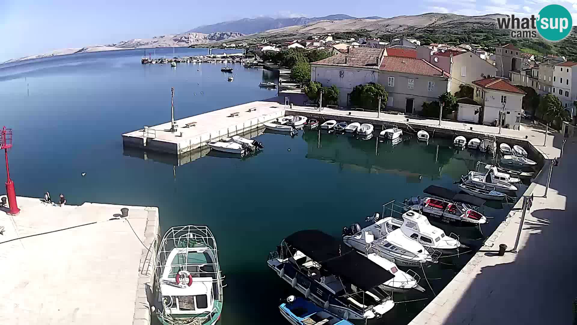 Pag Live webcam – porto turistico