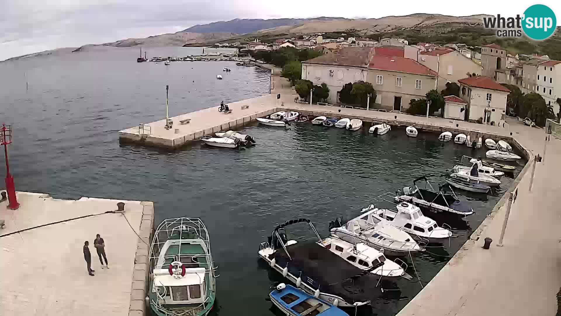 Pag webcam – town marina