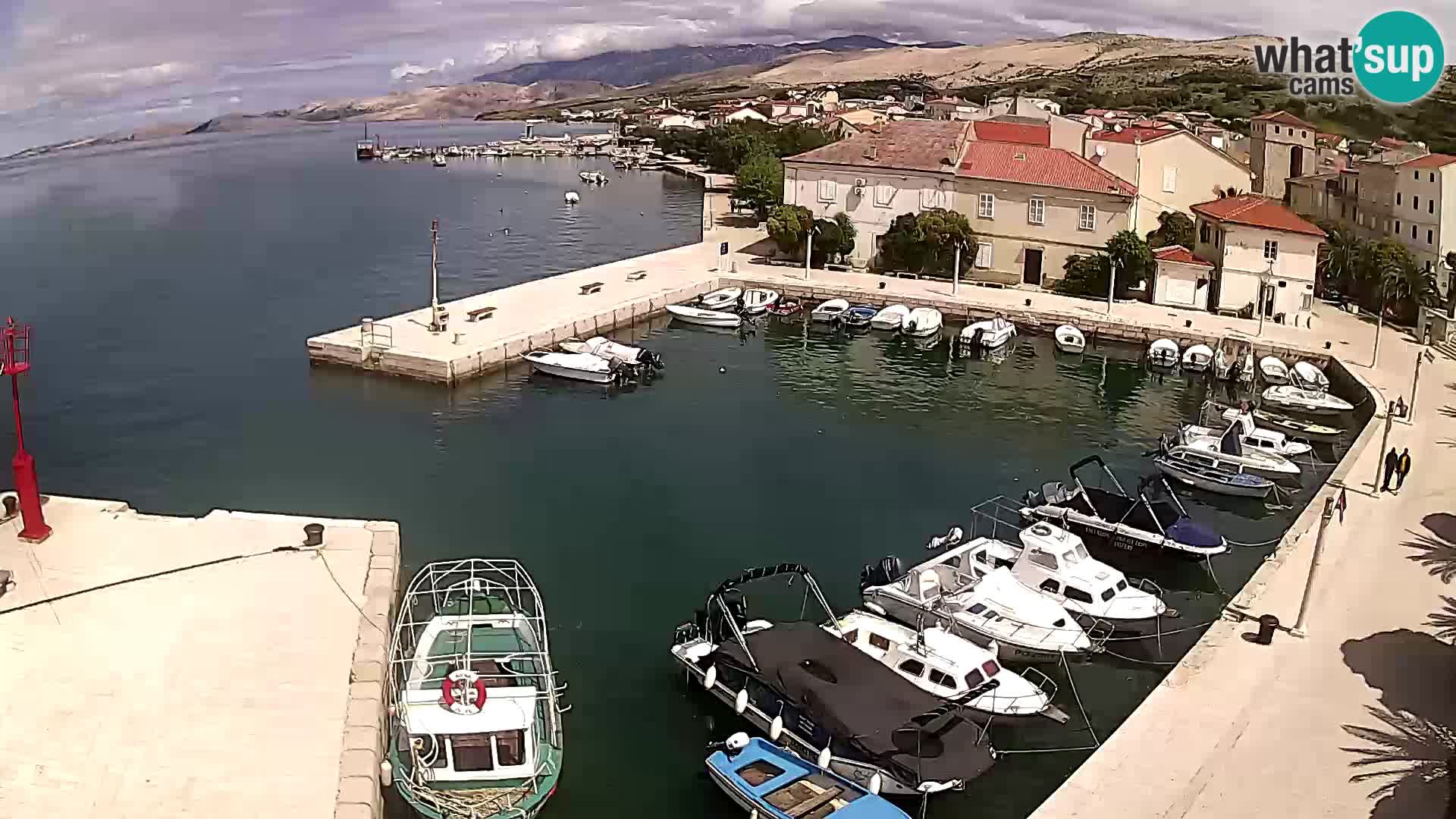 Pag spletna kamera – Mestna marina