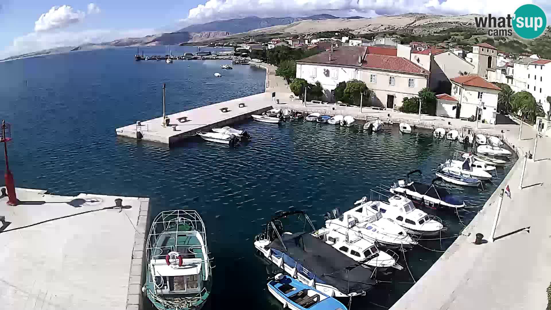 Pag Live webcam – porto turistico