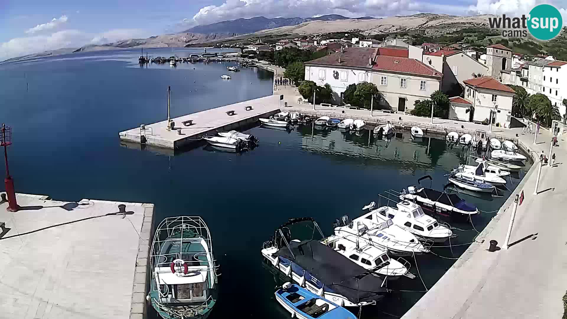 Pag spletna kamera – Mestna marina