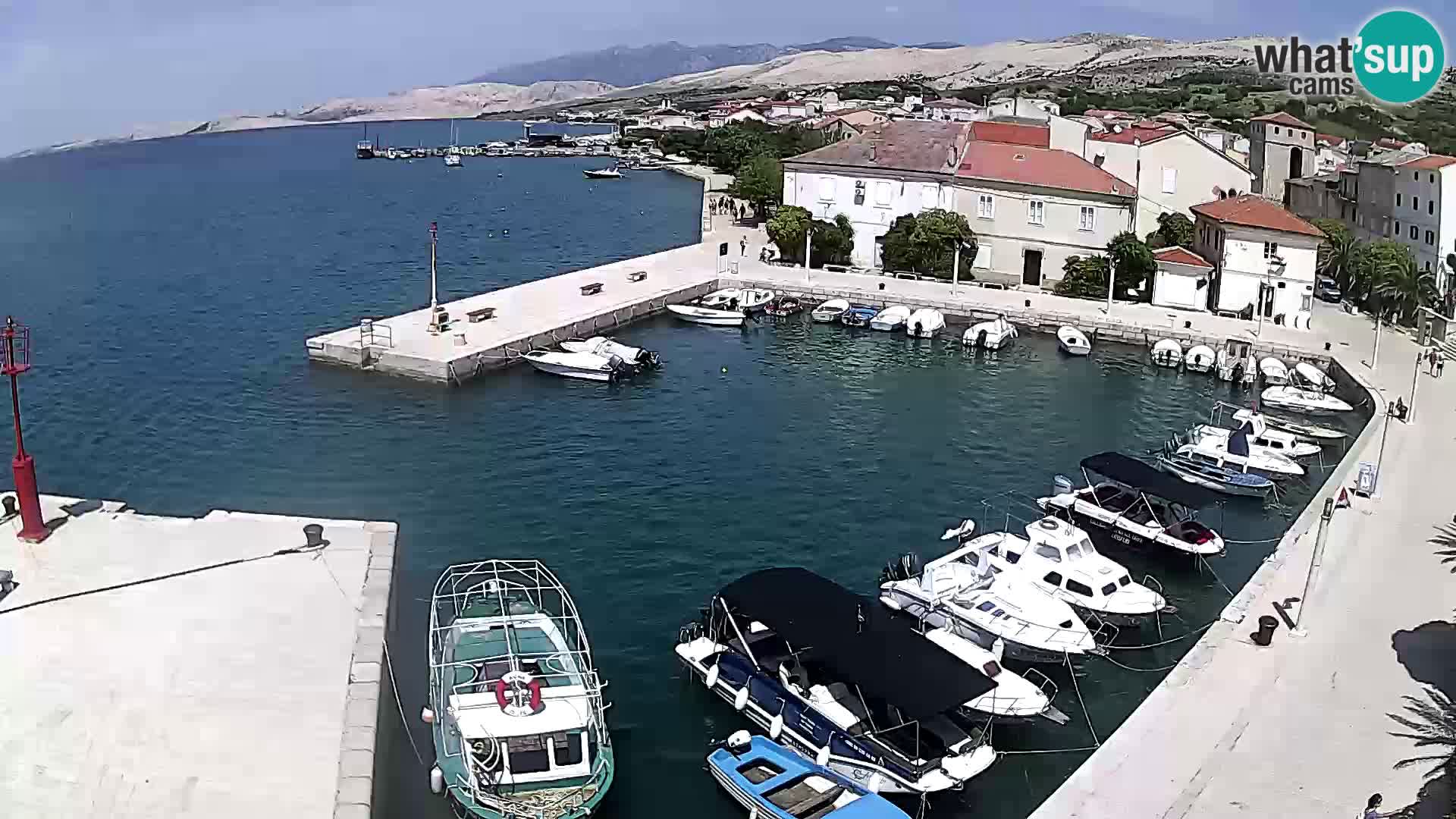 Pag web kamera – gradska marina