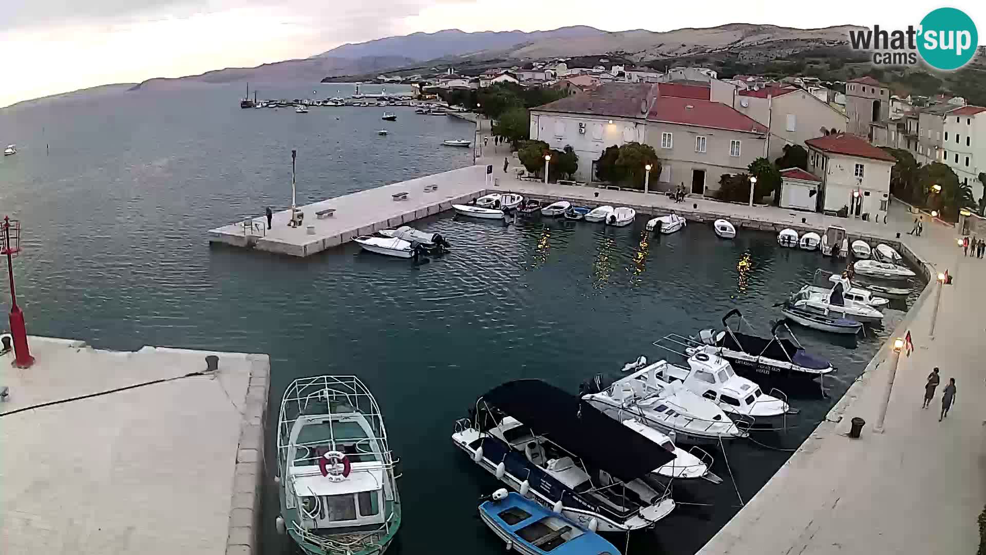 Pag Live webcam – porto turistico