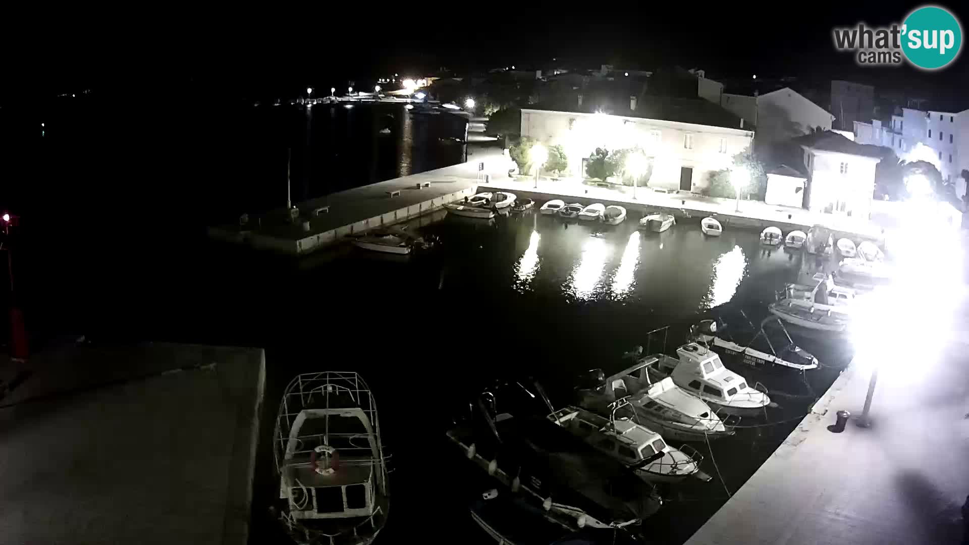 Livecam Pag – Marina de la ville